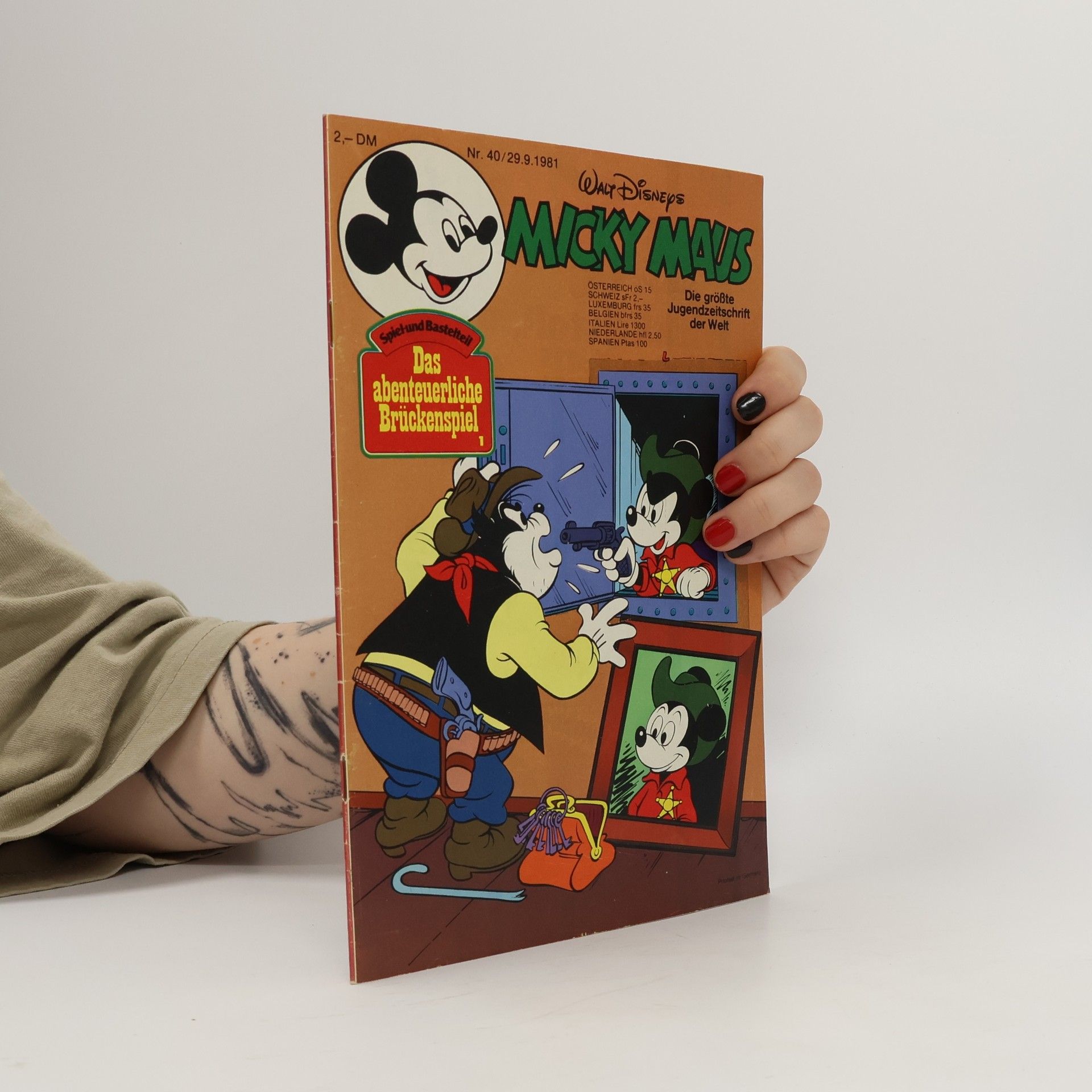 Collectif d'auteurs Micky Maus 40/1981
