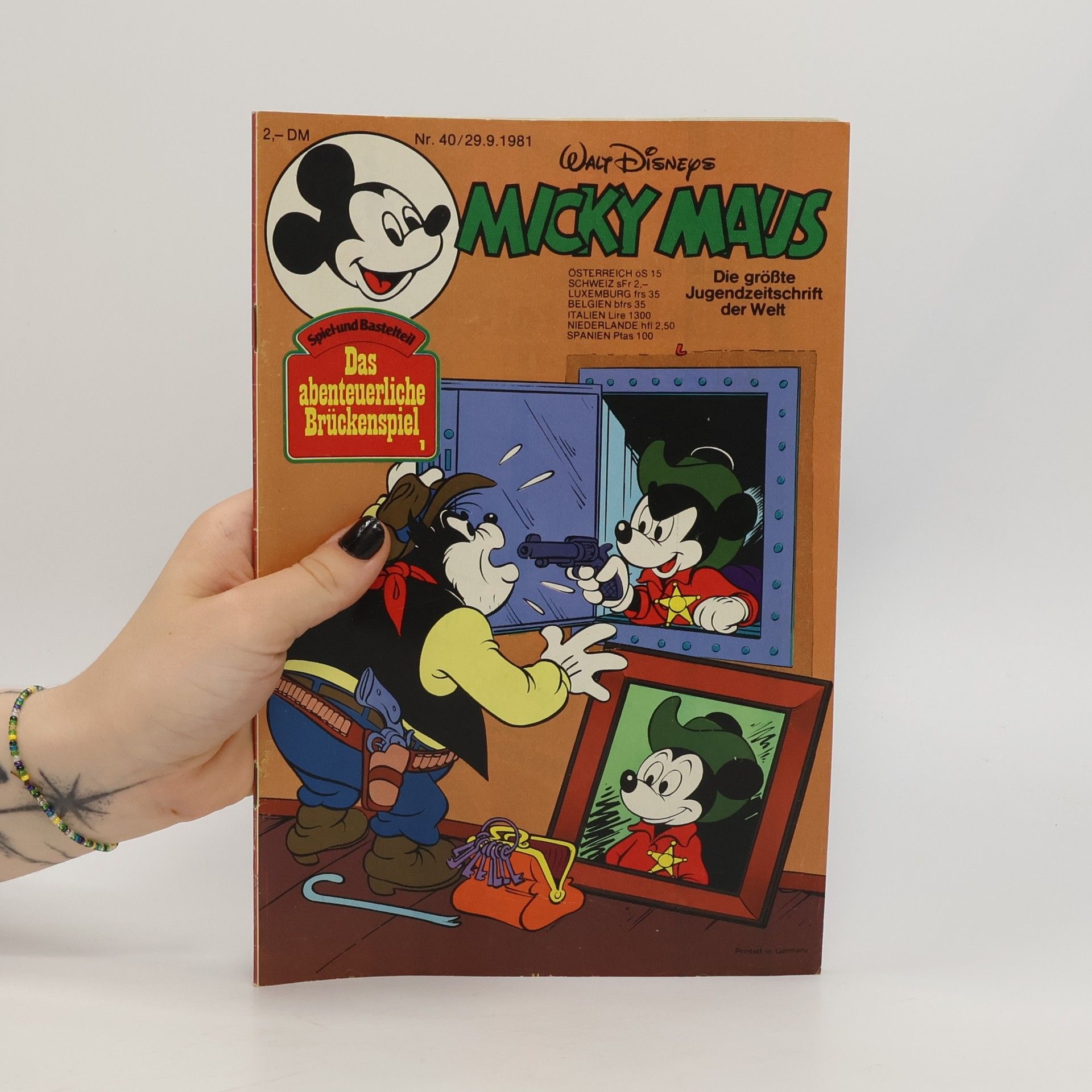 Collectif d'auteurs Micky Maus 40/1981