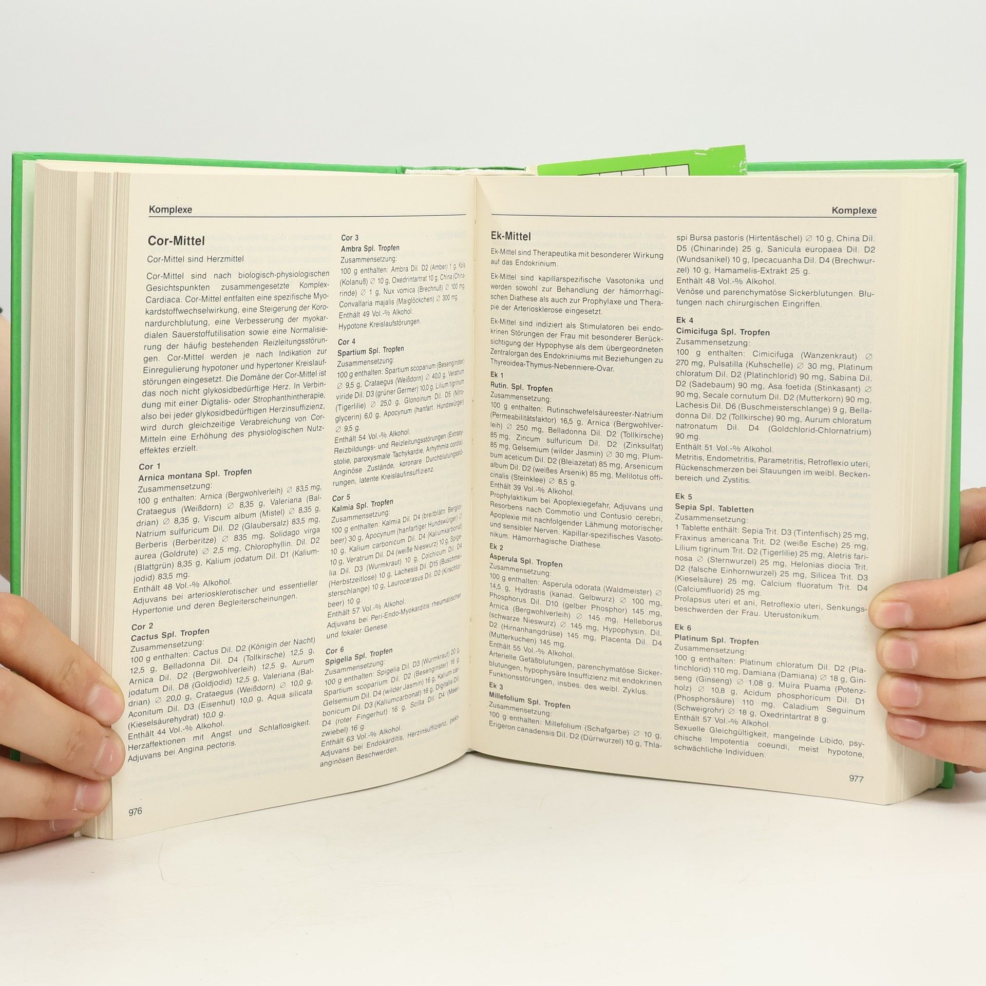 Various authors Präparate-Liste der Naturheilkunde 1991