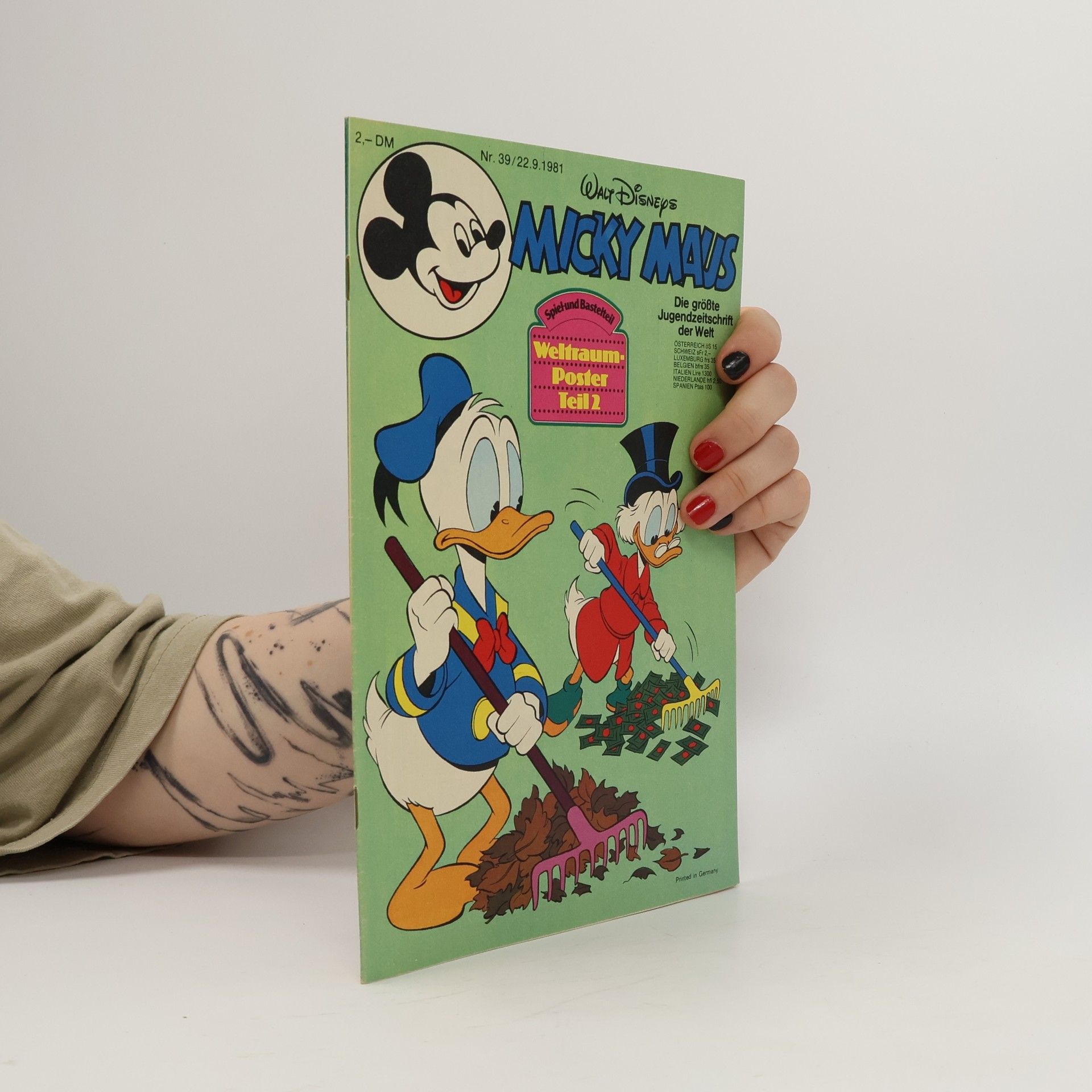Walt Disney Micky Maus. Nr. 39