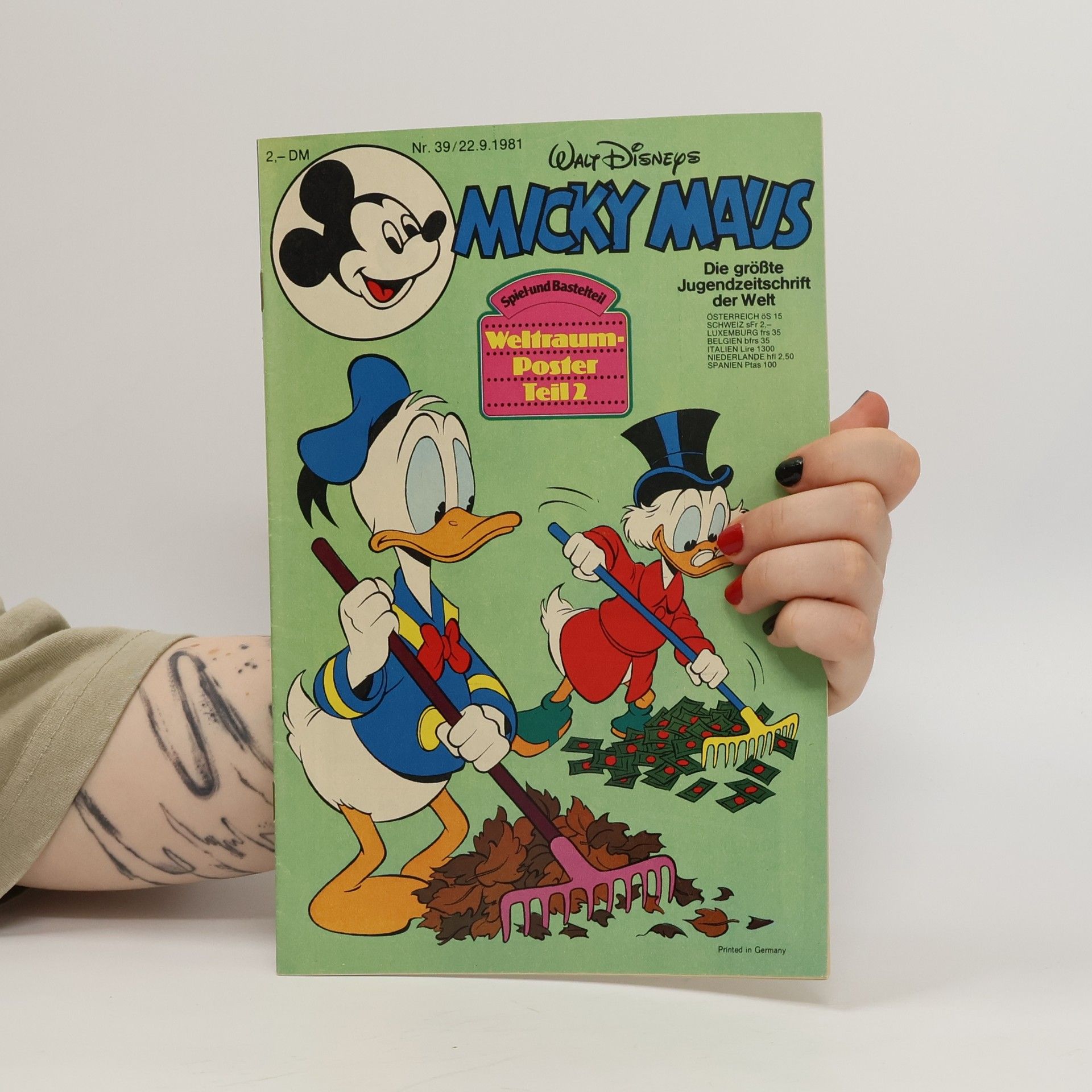 Walt Disney Micky Maus. Nr. 39