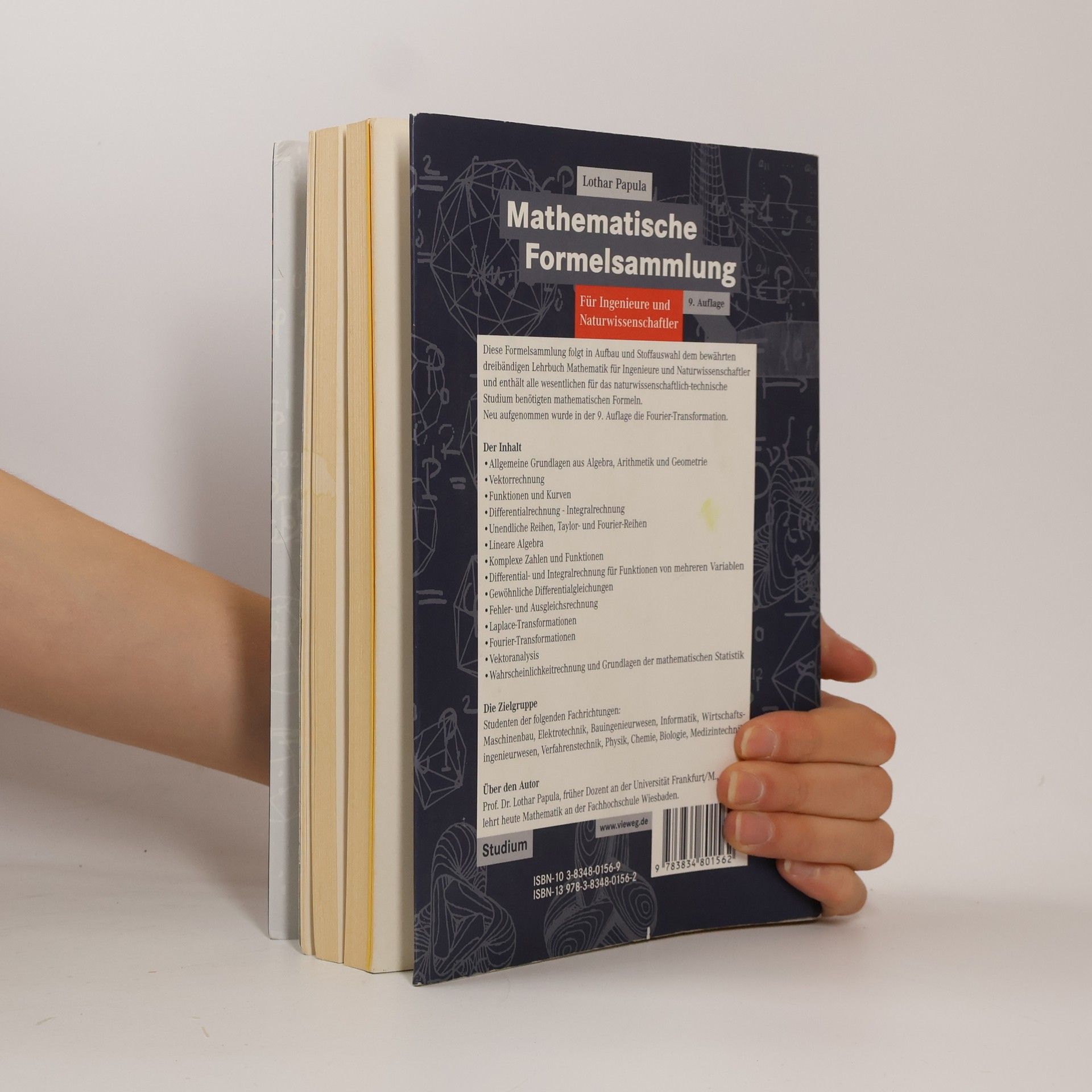 Lothar Papula Mathematische Formelsammlung für Ingenieure und Naturwissenschaftler