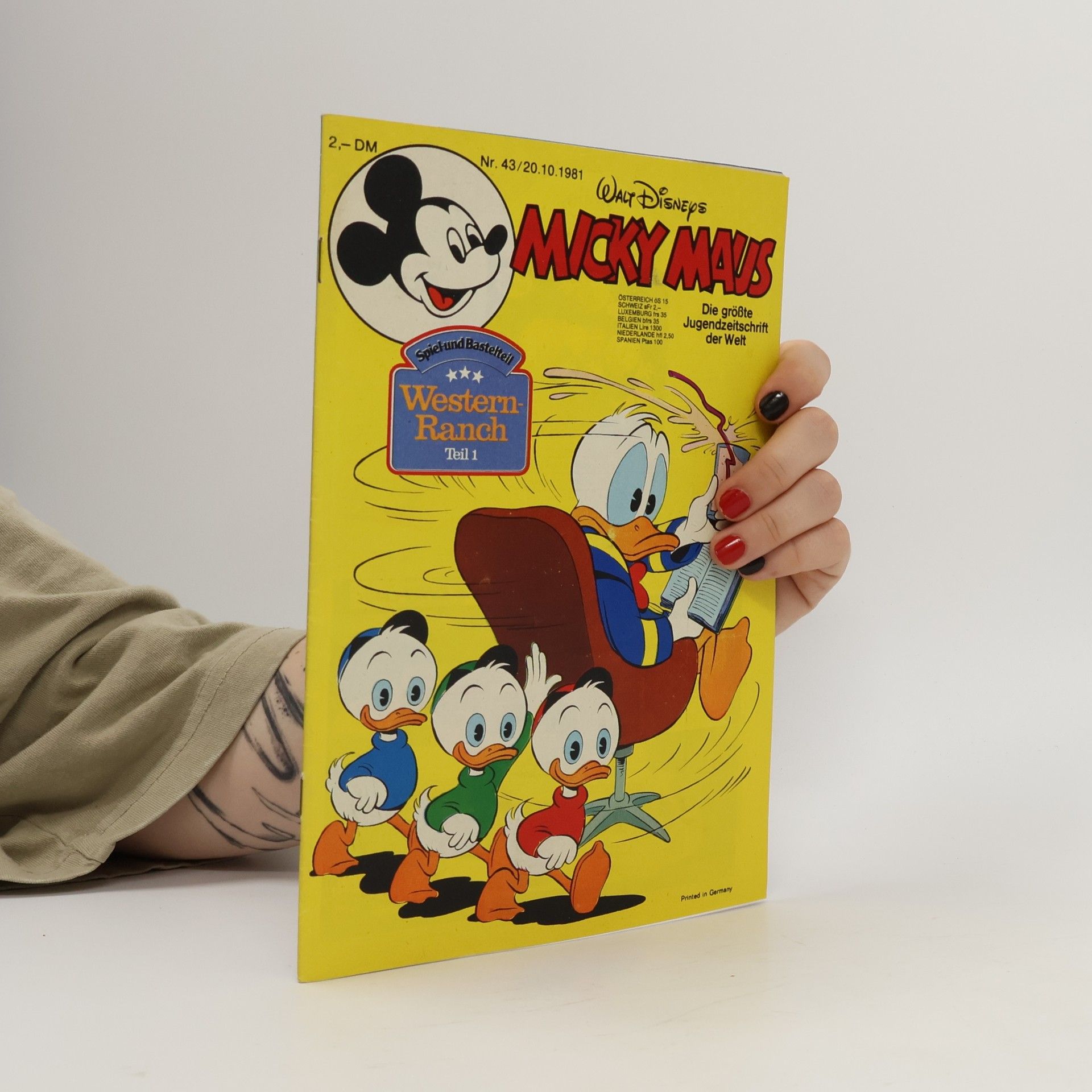 Walt Disney Micky Maus 43/ 1981
