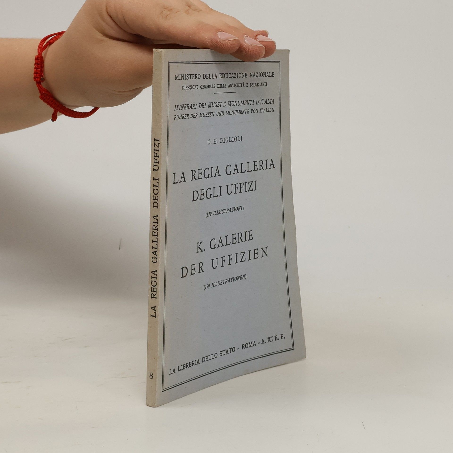 O. H. Giglioli La Regia Galleria degli Uffizi