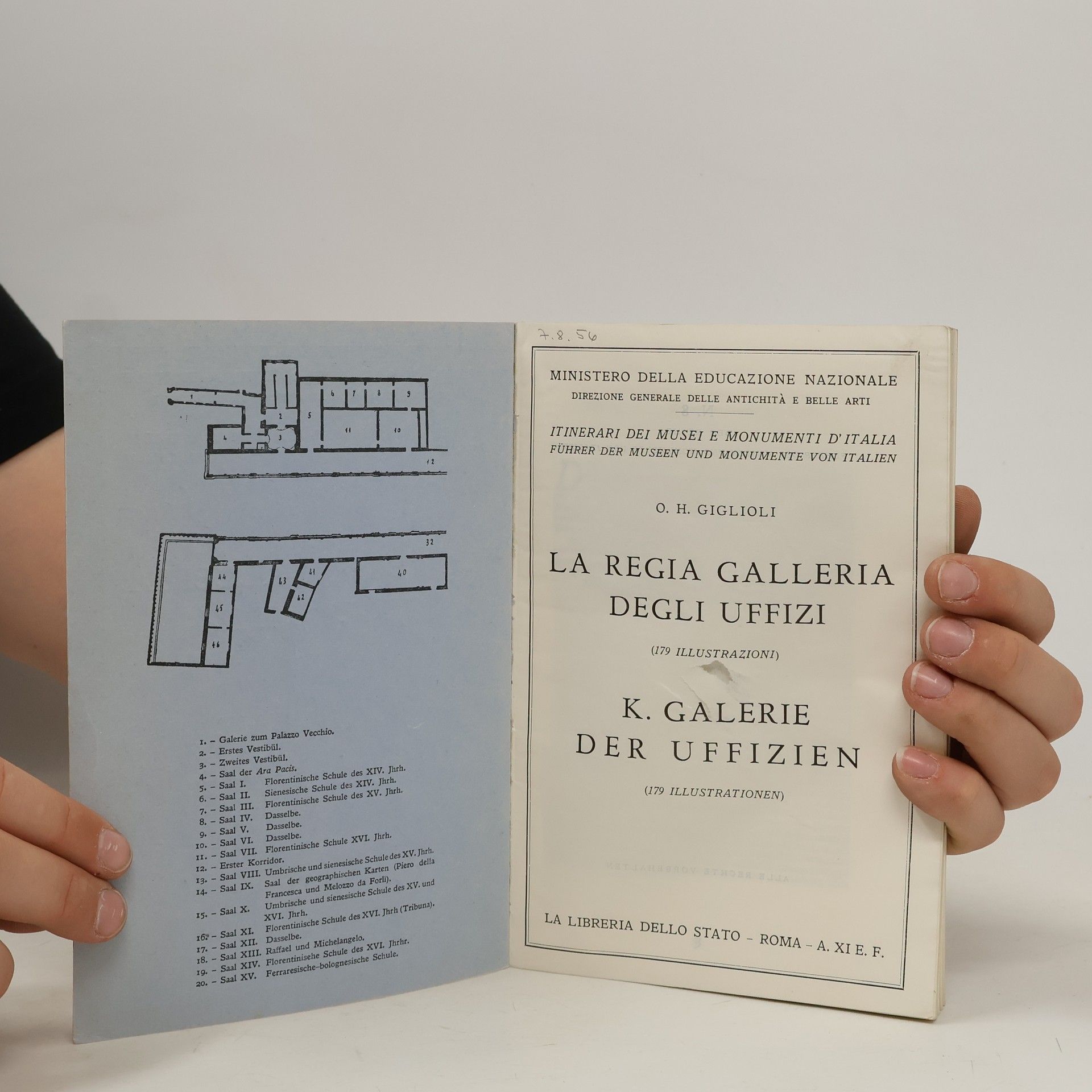 O. H. Giglioli La Regia Galleria degli Uffizi