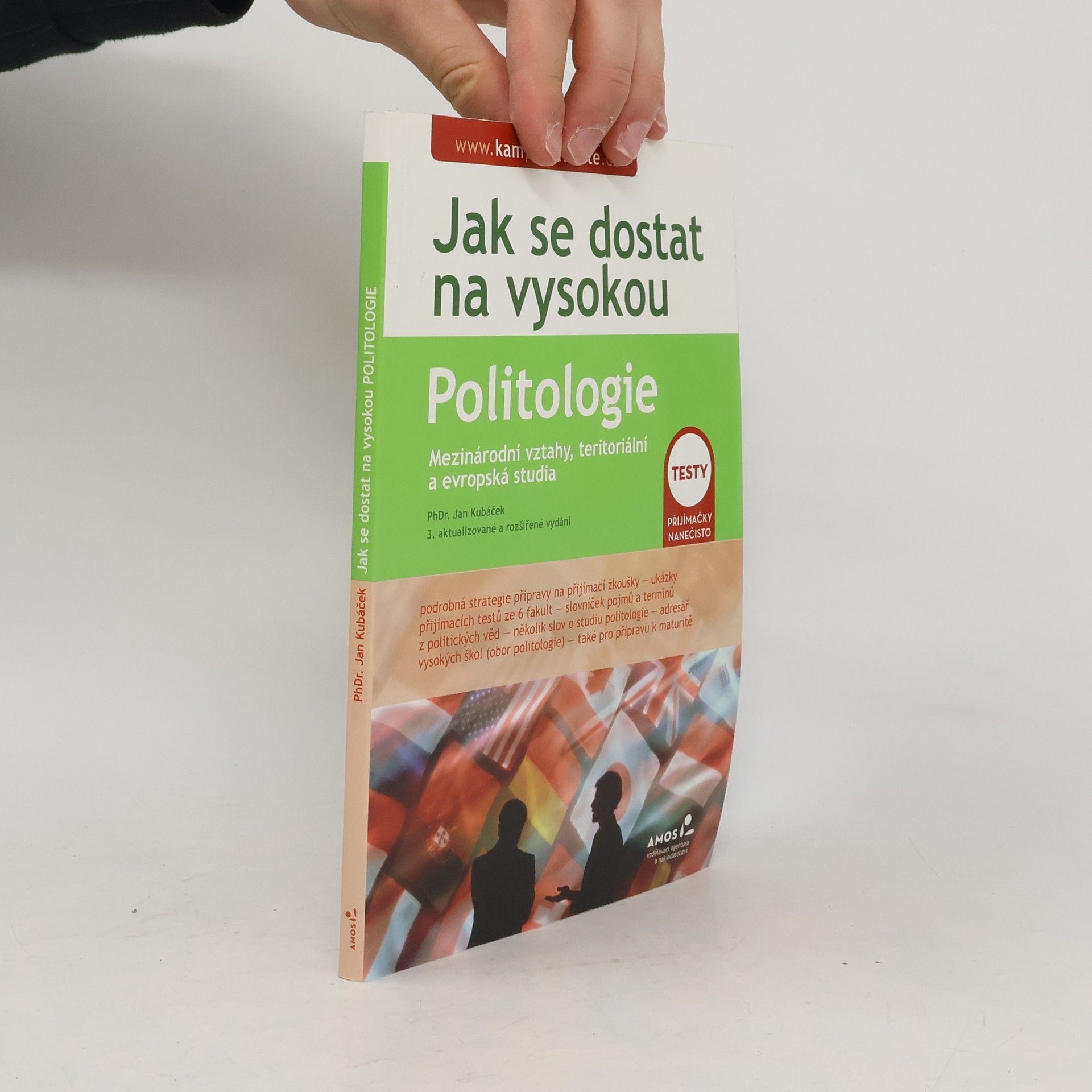 Jan Kubáček Politologie: testy k přijímacím zkouškám na VŠ