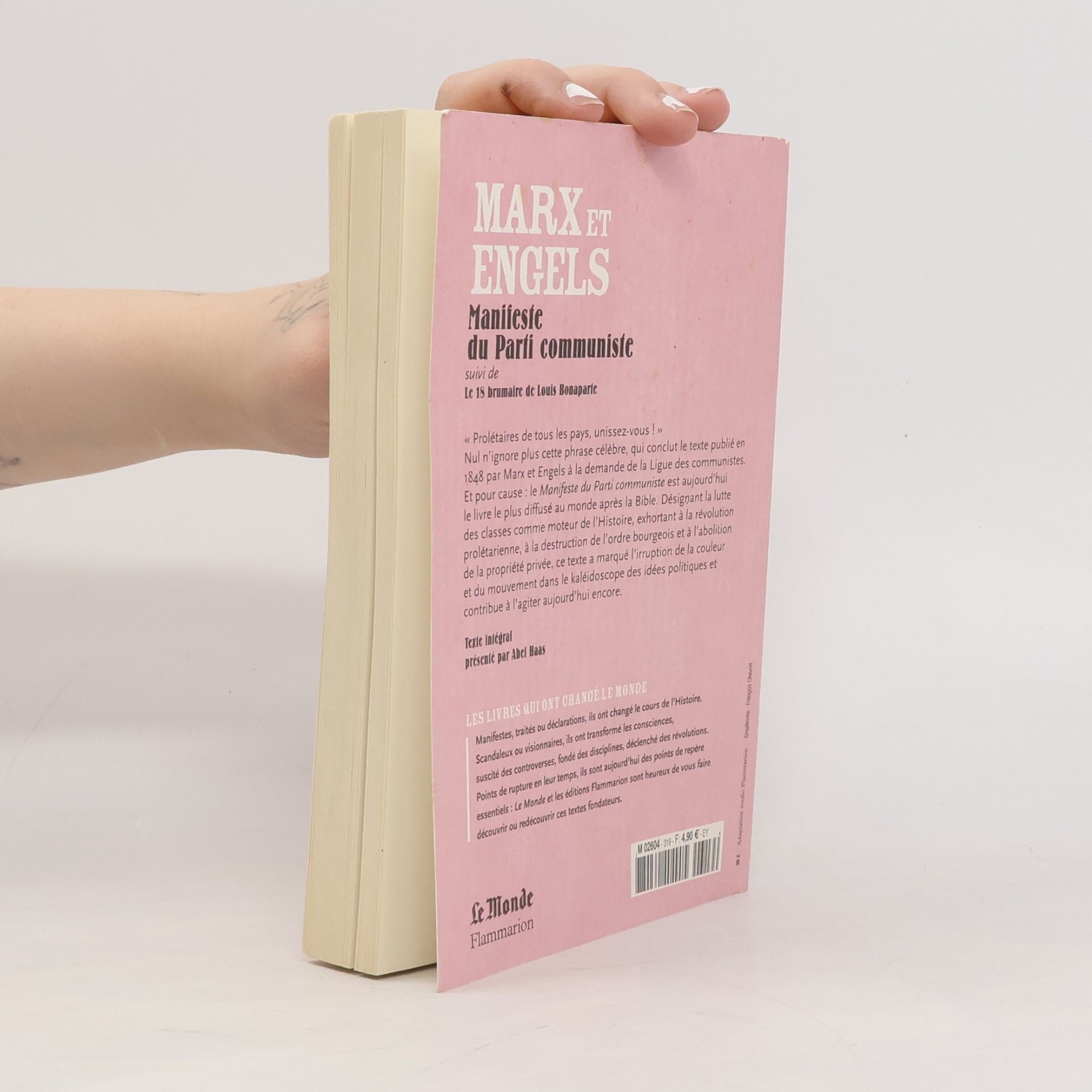Karl Marx Manifeste du parti communiste