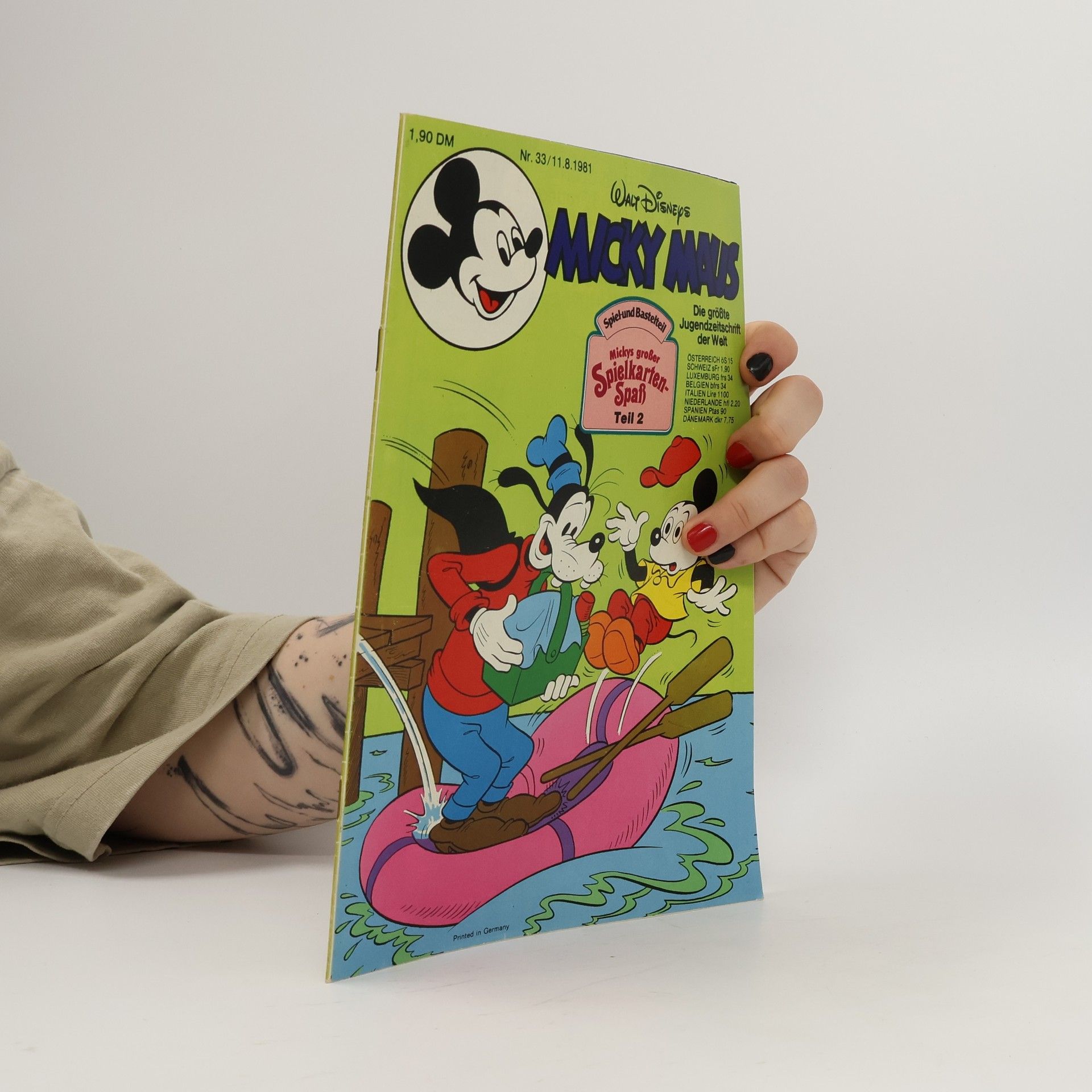 Kolektiv autorů Micky Maus 33/1981