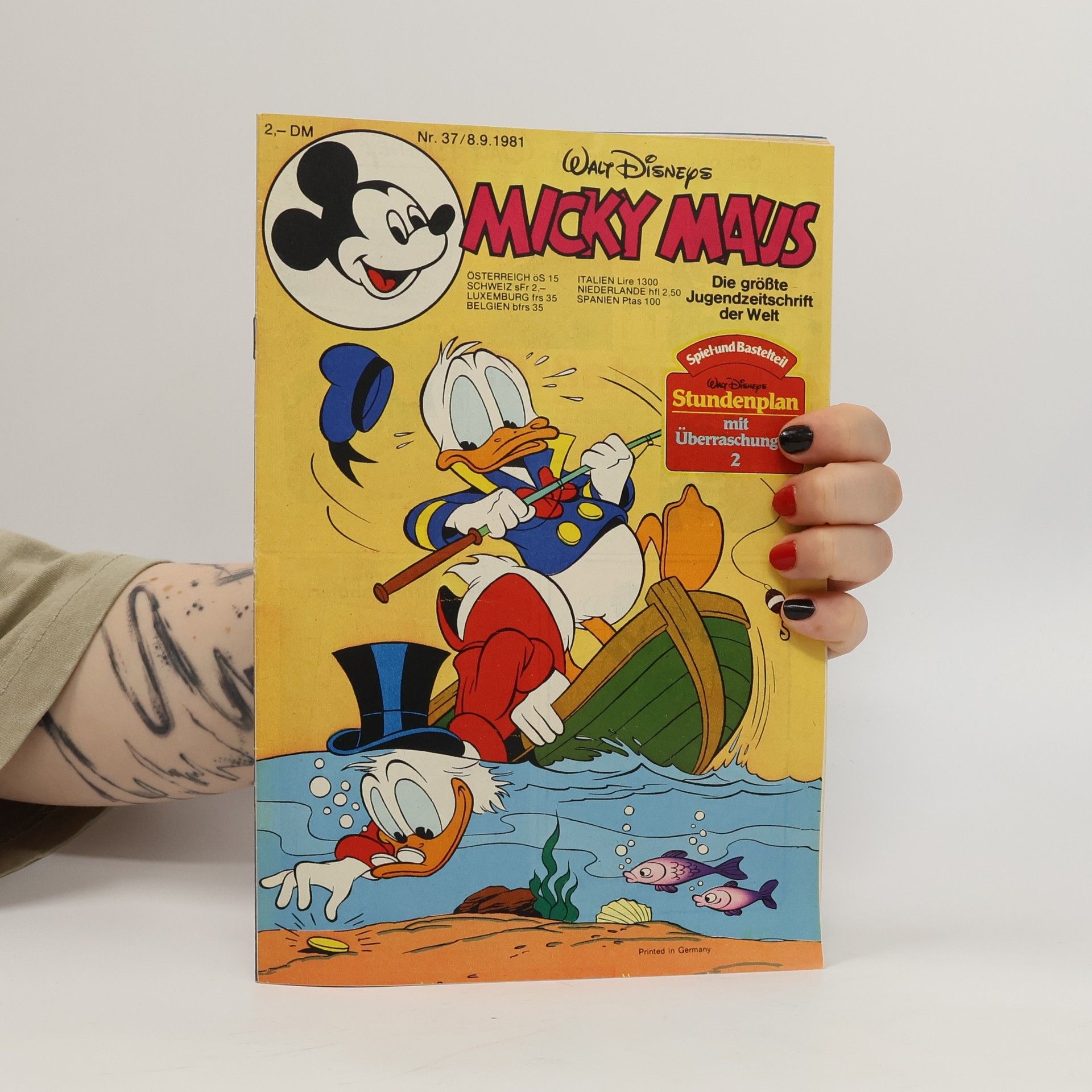 Kolektiv autorů Micky Maus 37/1981