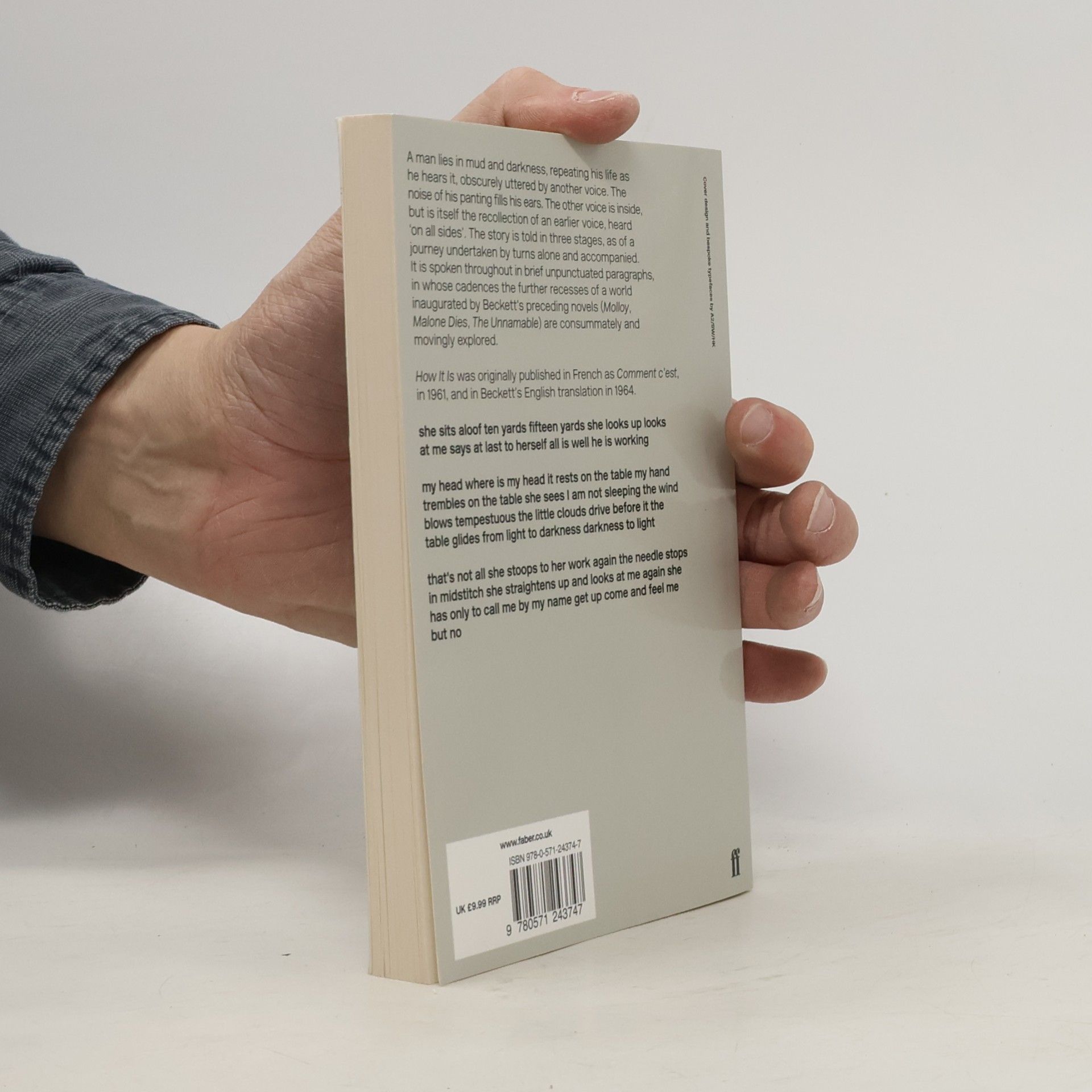 Samuel Beckett How It Is