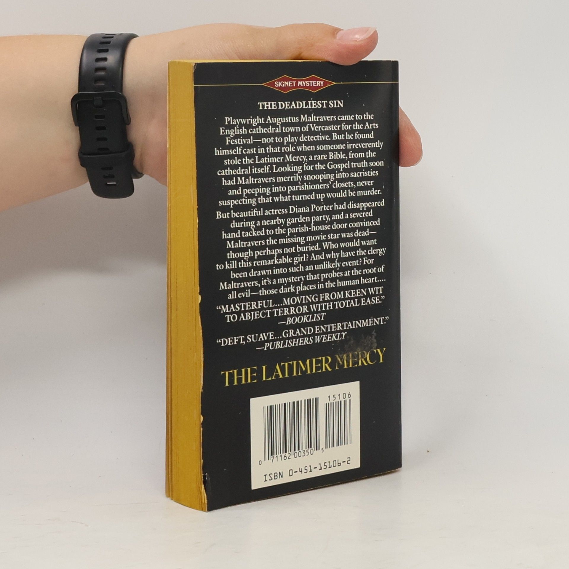 Robert Richardson Signet Mystery: The Latimer Mercy