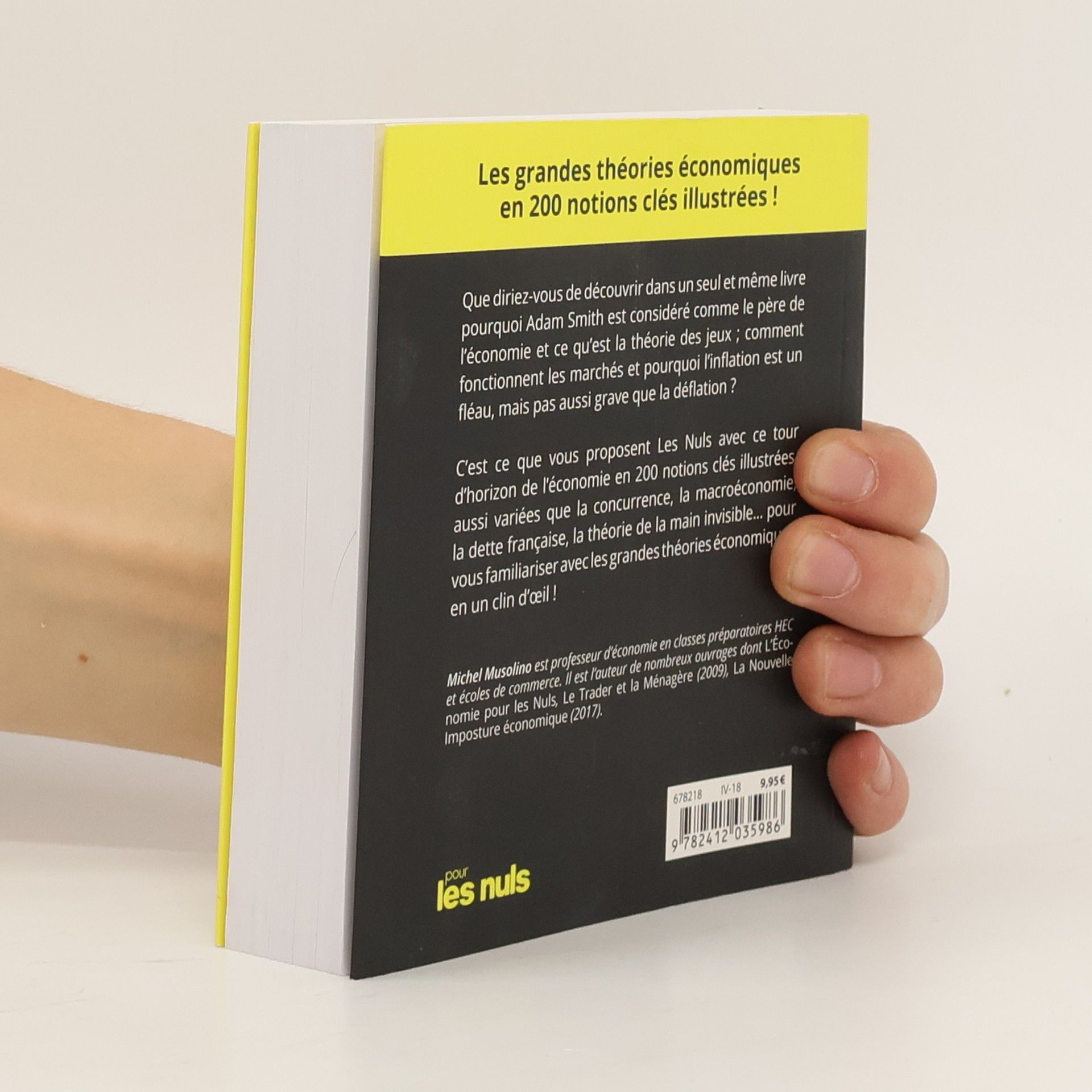 Michel Musolino L'économie pour les Nuls - Vite et Bien ! (French Edition)