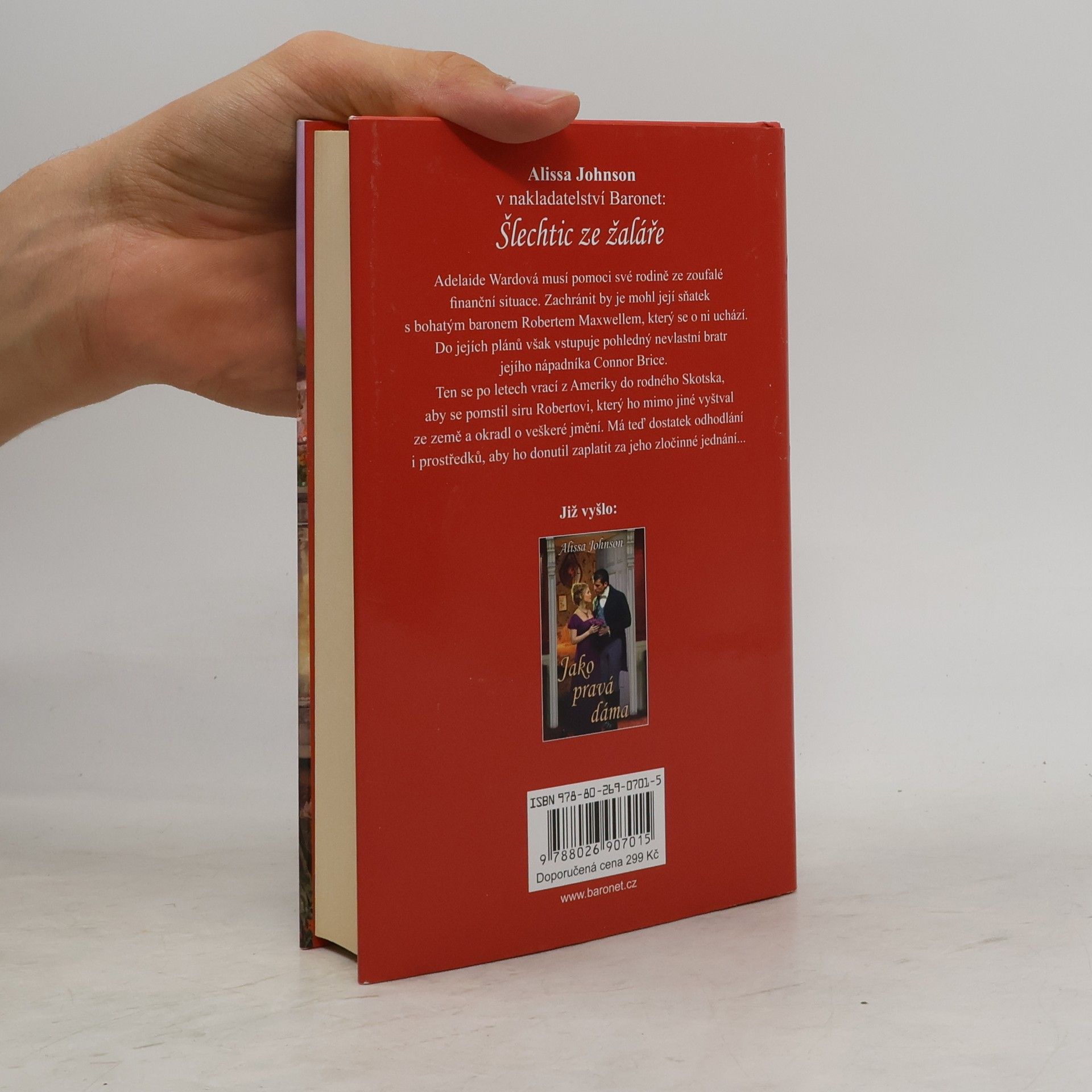 Alissa Johnson Šlechtic ze žaláře