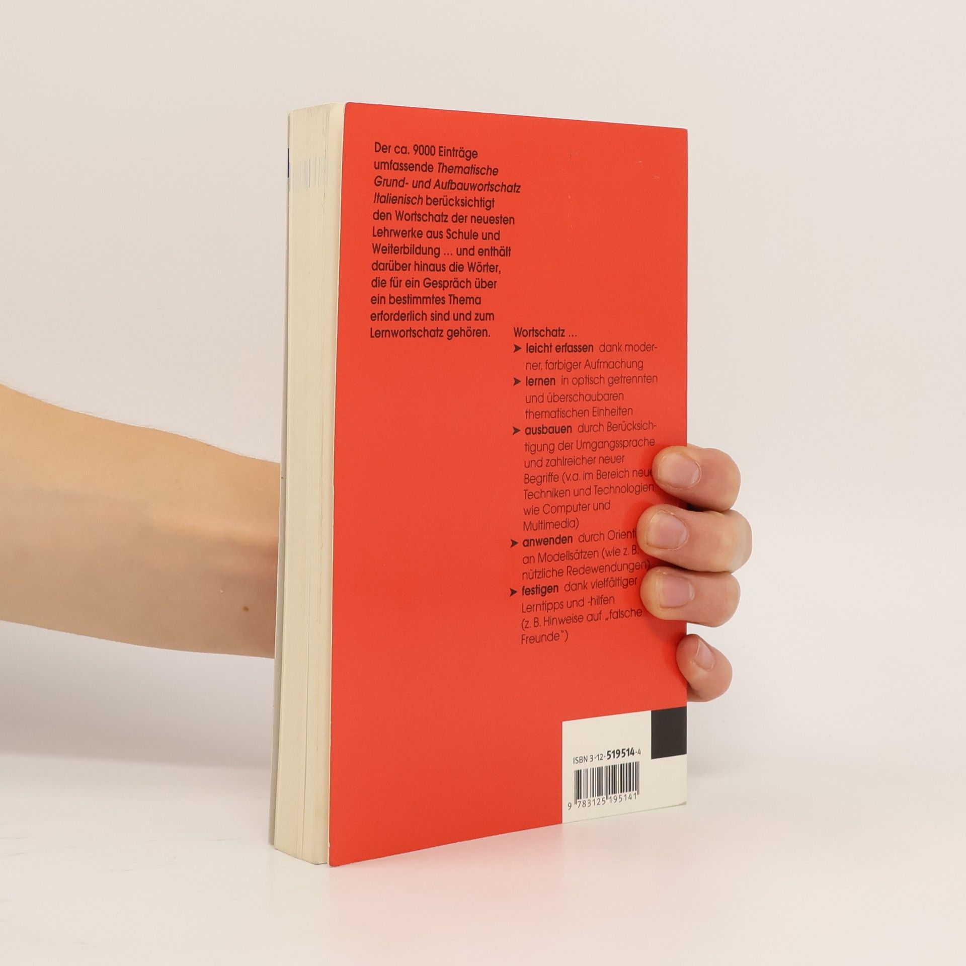 Luciana Feinler Torriani Thematischer Grund- und Aufbauwortschatz Italienisch