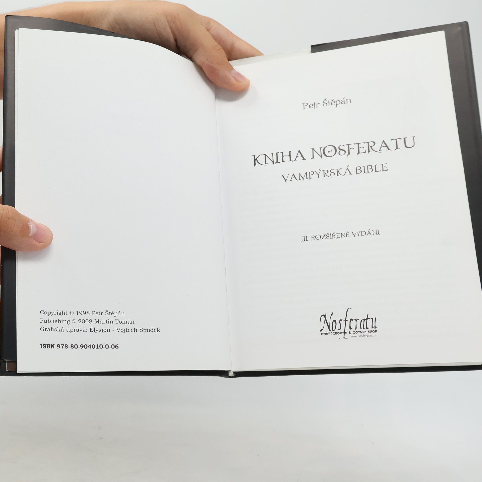 Petr Štěpán Kniha Nosferatu: Vampýrská bible