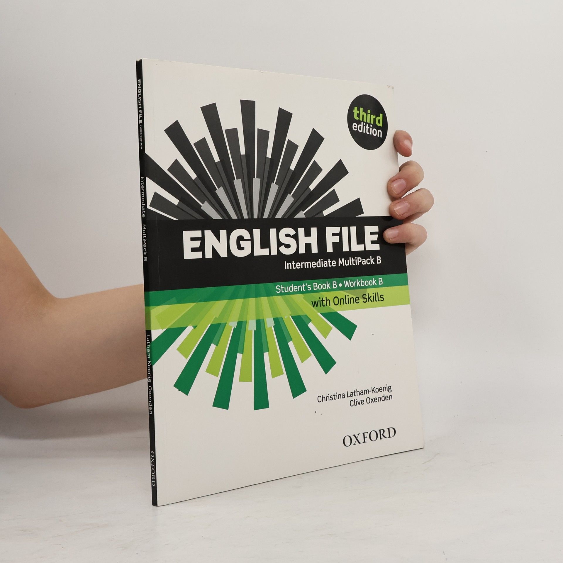 Clive Oxeden English File Intermediate Multipack B with Online Skills (3rd) without CD-ROM