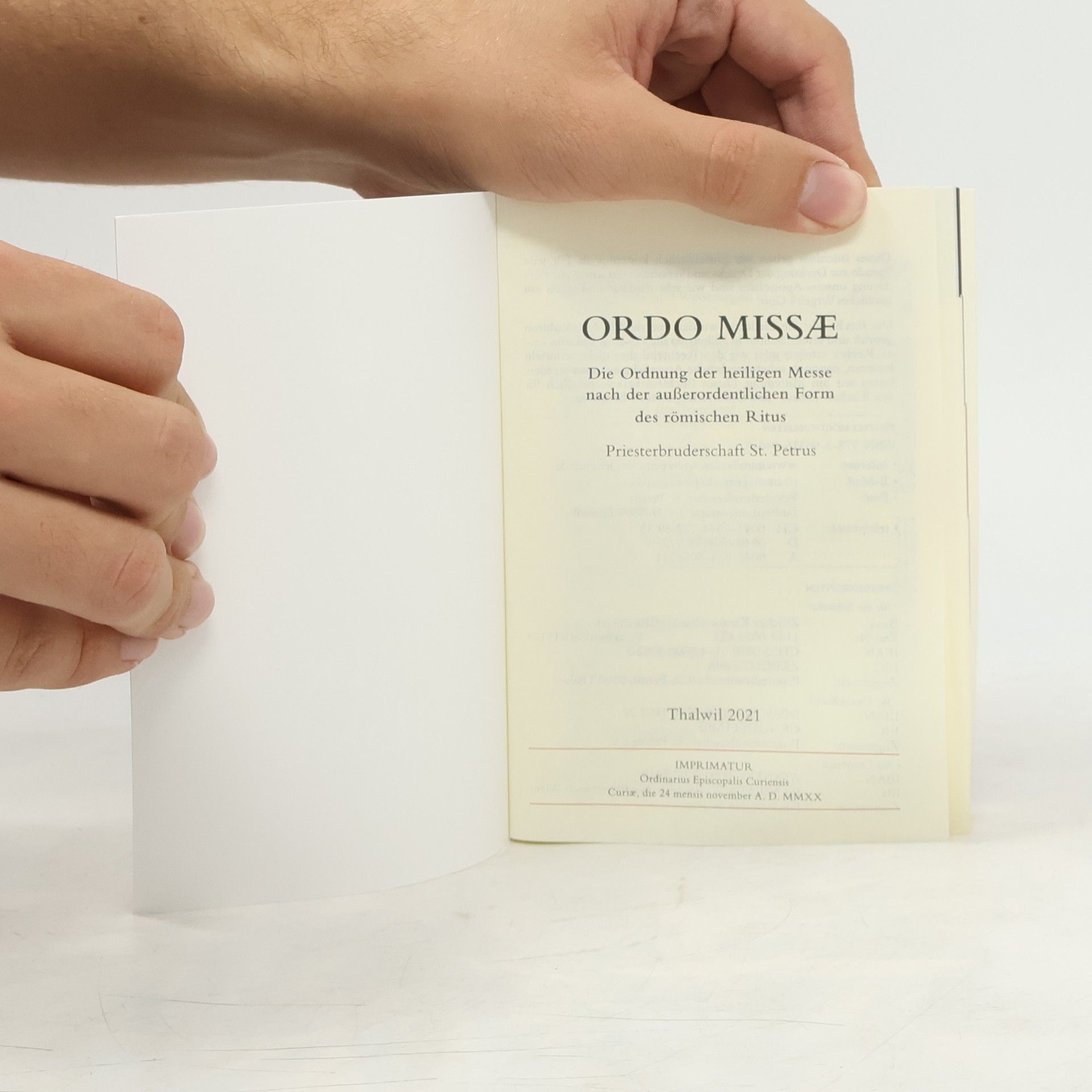 Collectif d'auteurs Ordo Missae