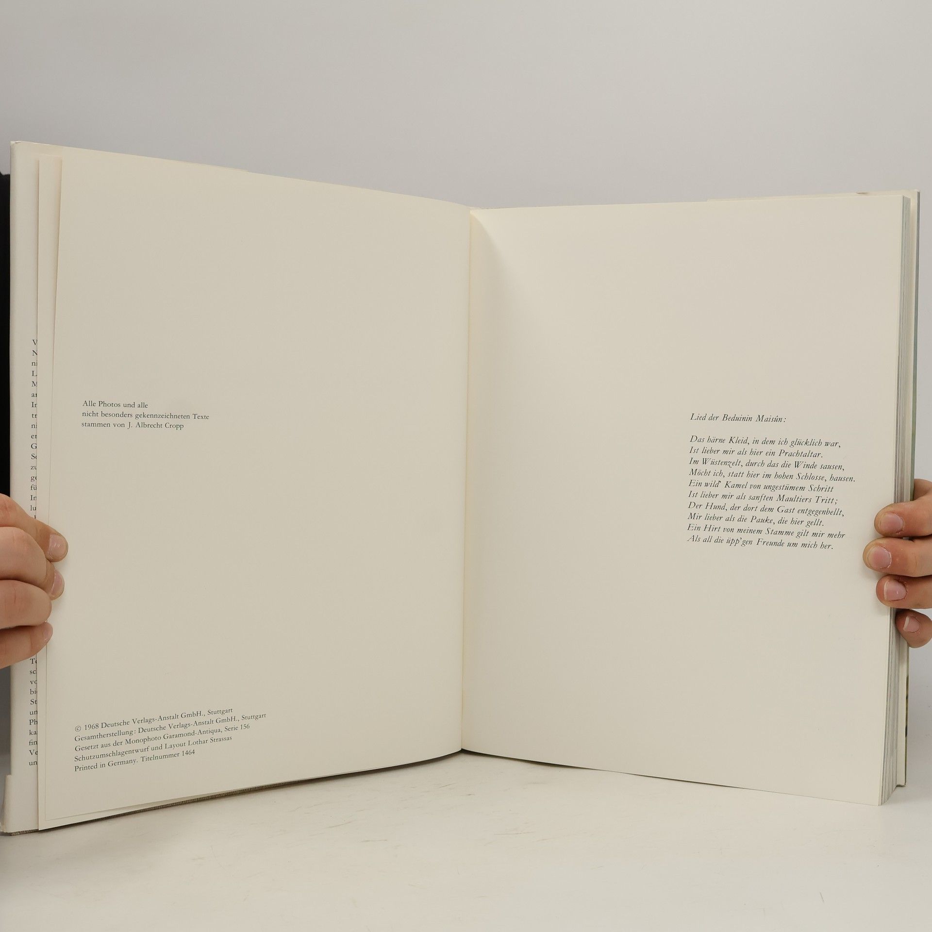 Albrecht J. Cropp Zwischhen Atlas und Nil