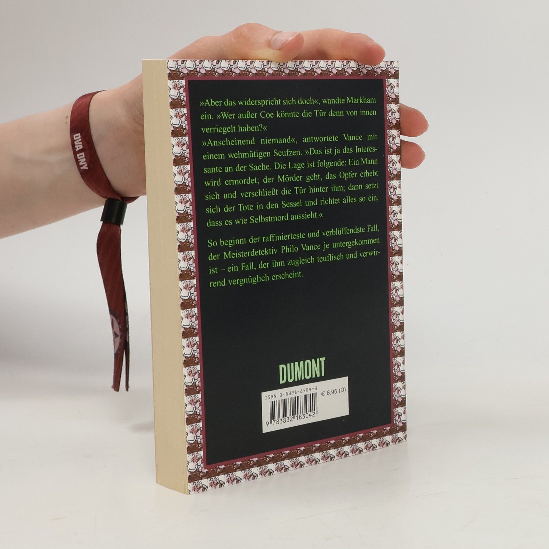 S. S. Van Dine DuMonts Kriminal-Bibliothek: Der Mordfall Terrier