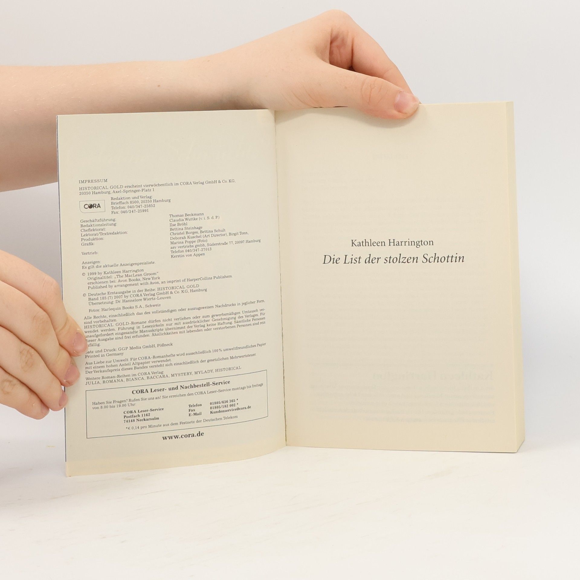 Kathleen Harrington Die List der stolzen Schottin