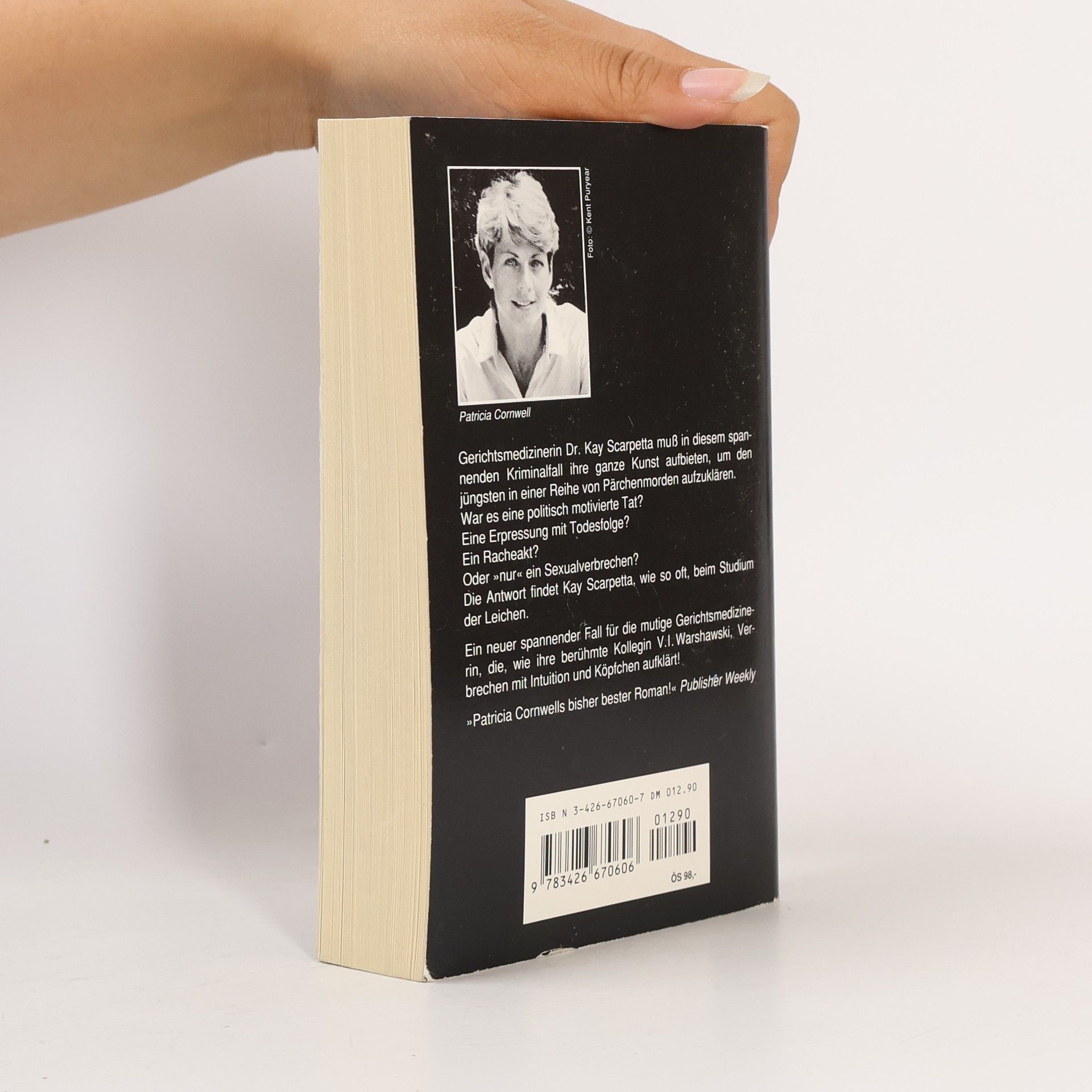 Patricia Cornwell Herzbube. Roman