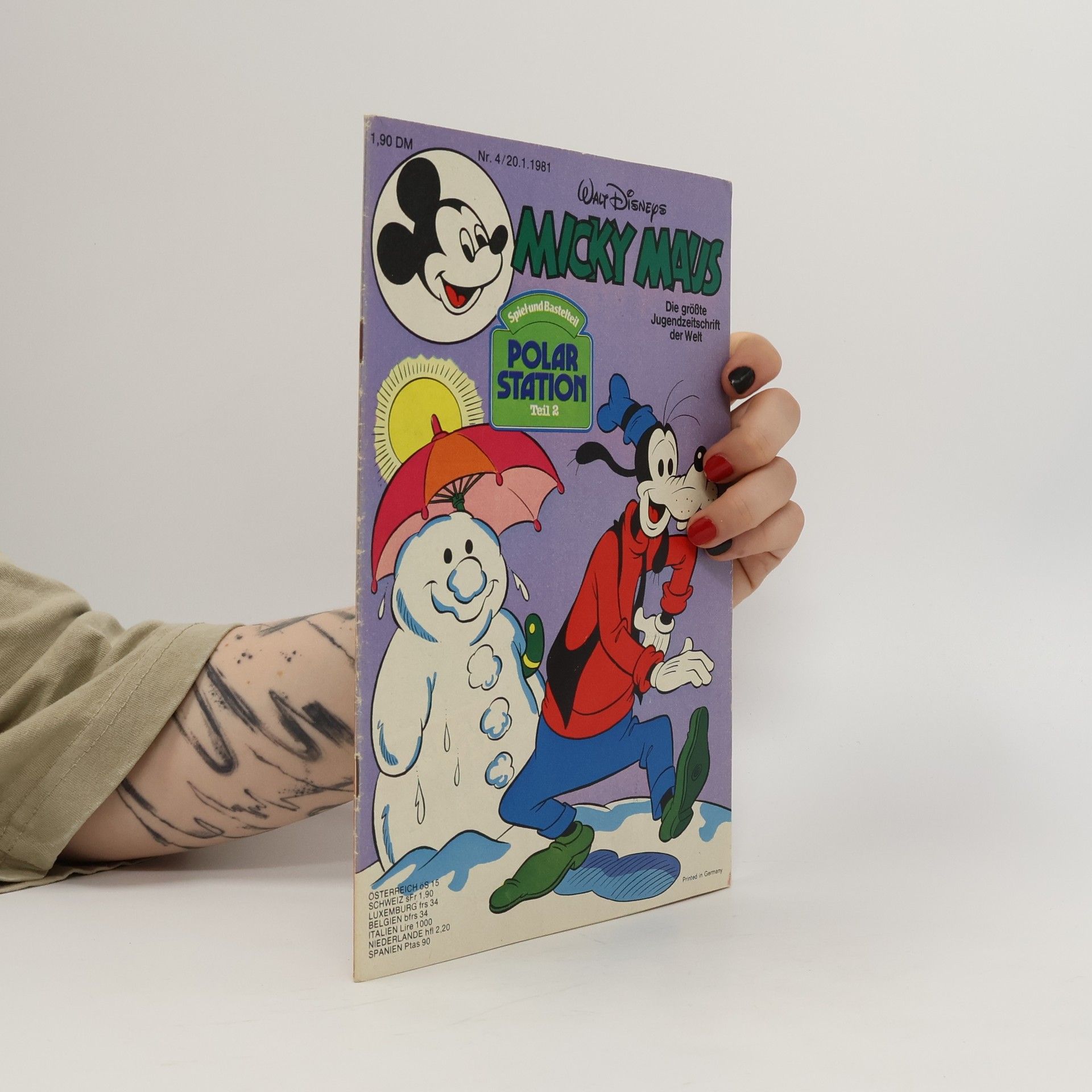 Various authors Micky Maus 4/1981