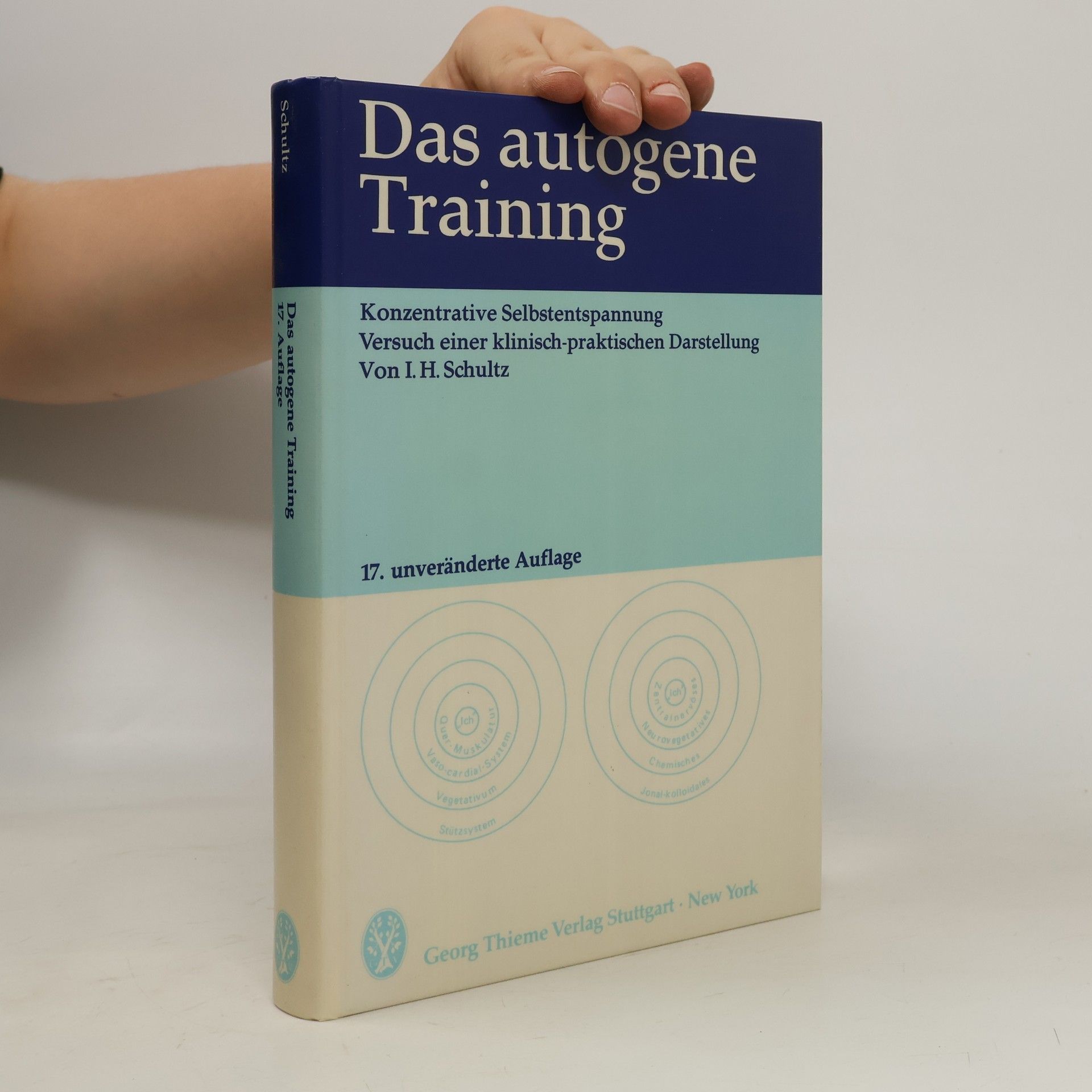 Johannes Heinrich Schultz Das autogene Training - 17. unveränderte Auflage