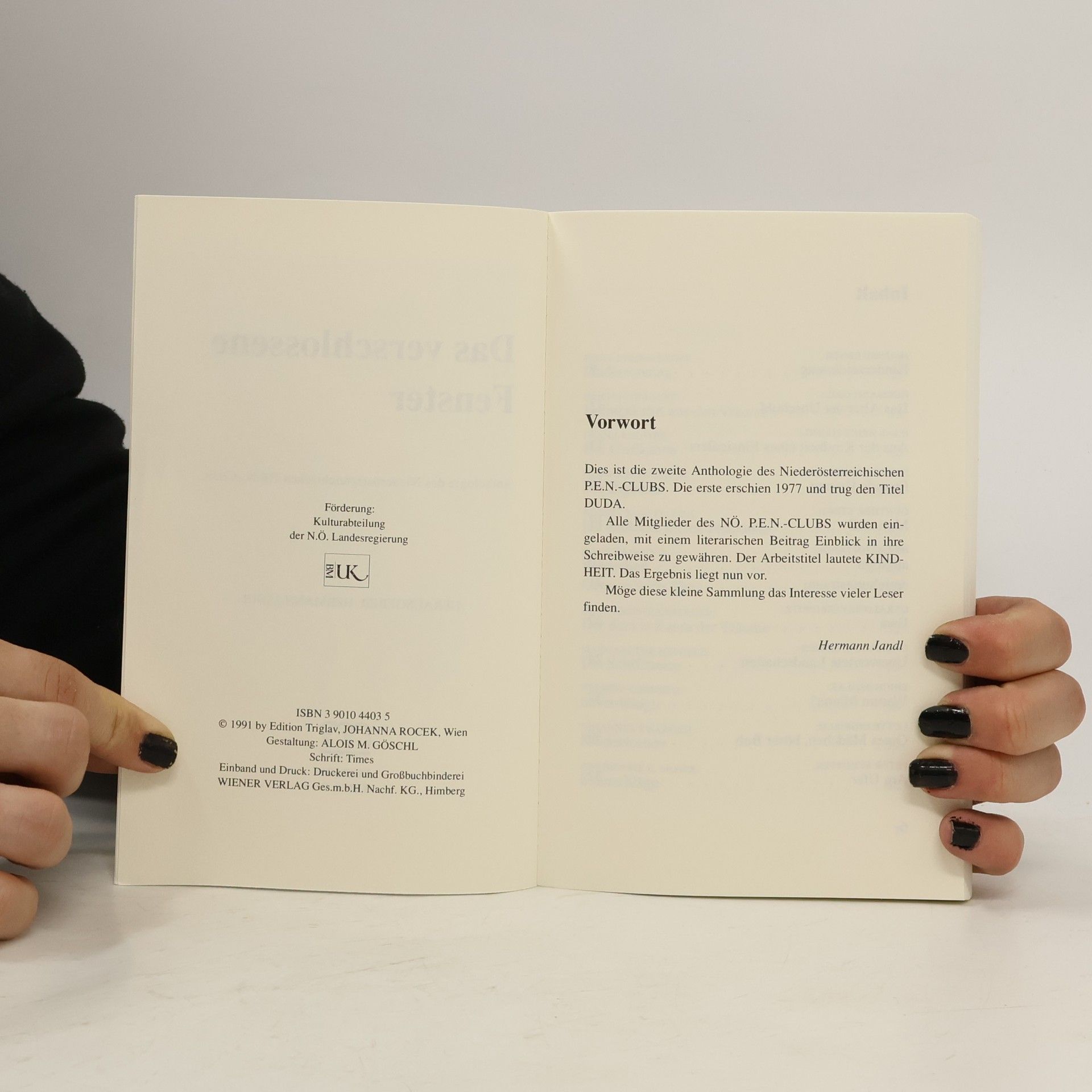 Lotte Ingrisch Das verschlossene Fenster