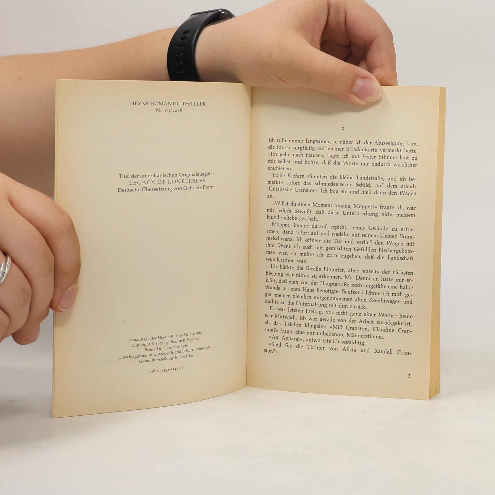 Sharon B. Wagner Das Erbe der Einsamkeit Roman