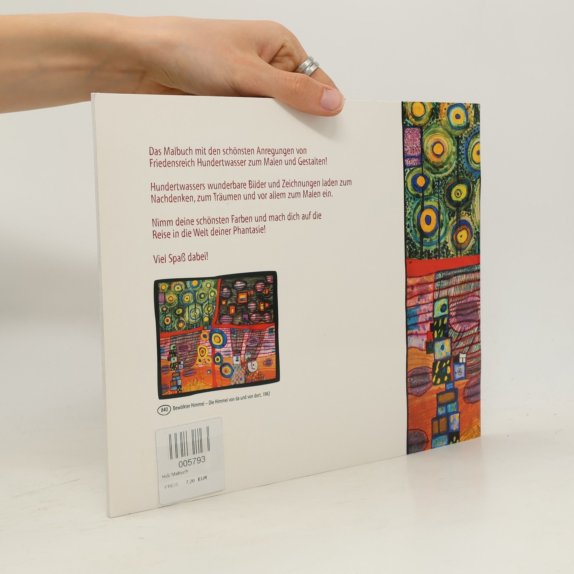 Mein Kunst-Malbuch - Phantasiereisen mit Hundertwasser