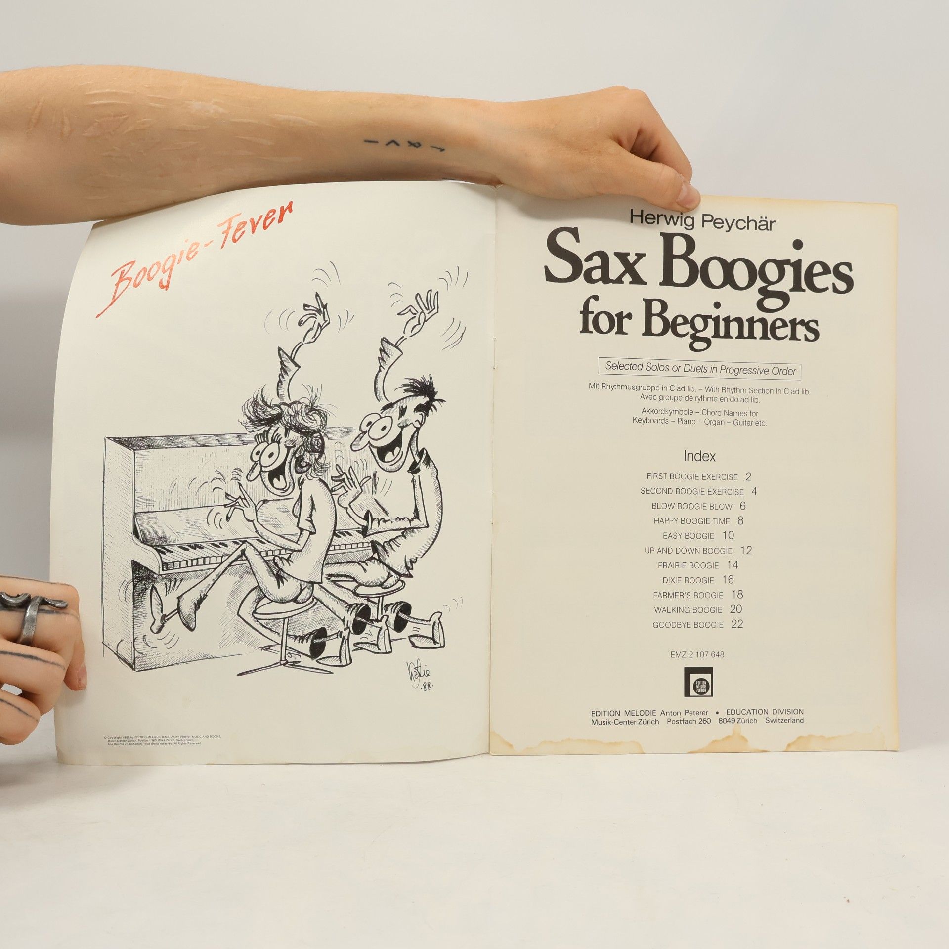 Herwig Peychär Sax Boogies for Beginners