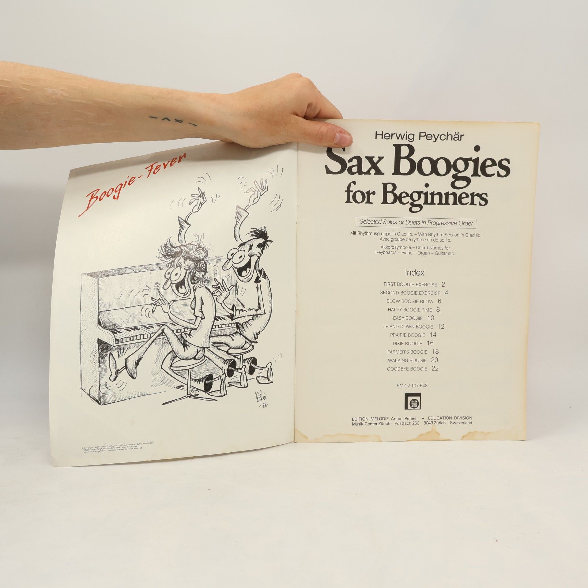 Herwig Peychär Sax Boogies for Beginners
