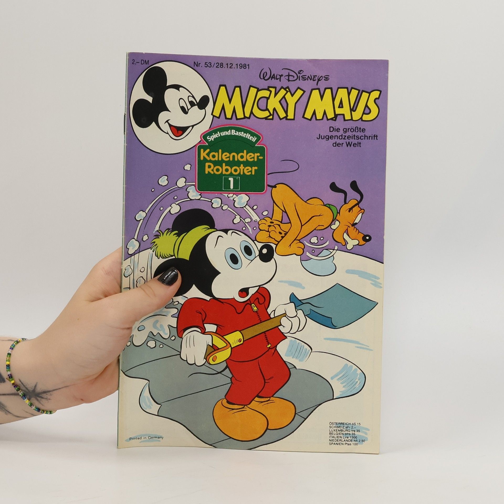 Collectif d'auteurs Micky Maus 53/1981