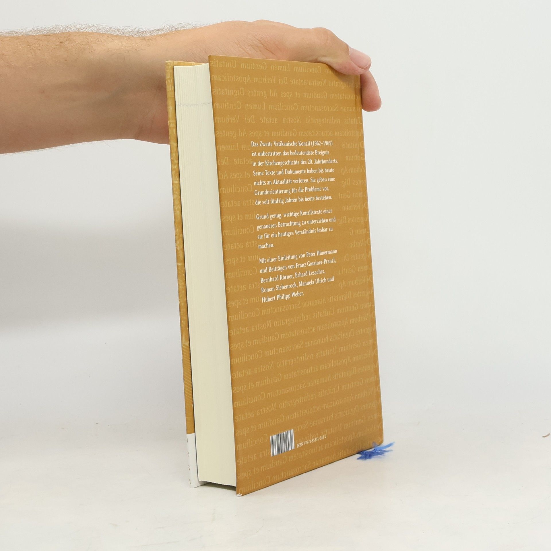 Hubert Philipp Weber Lesebuch Konzil: Texte des Zweiten Vatikanischen Konzils