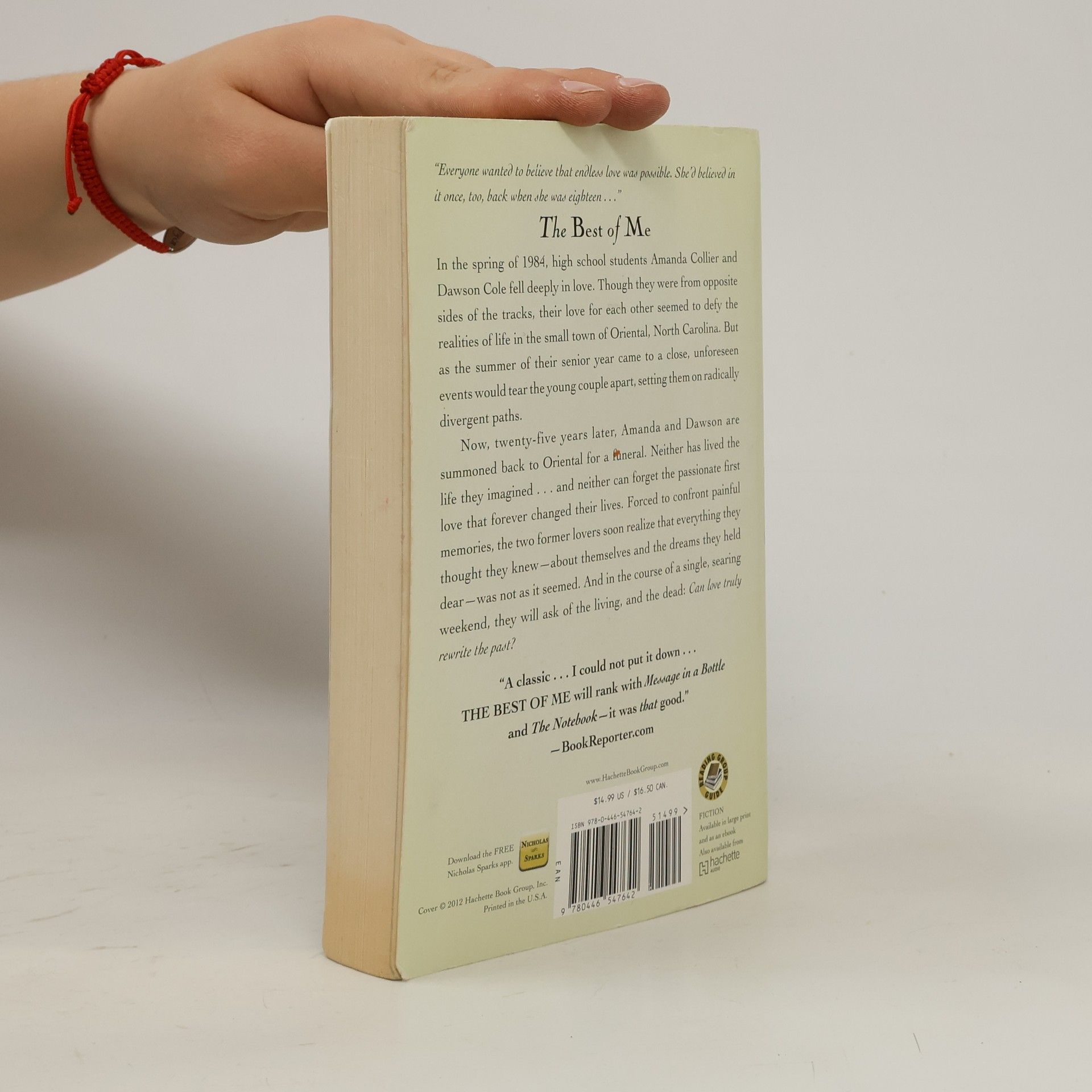Nicholas Sparks The Best of Me