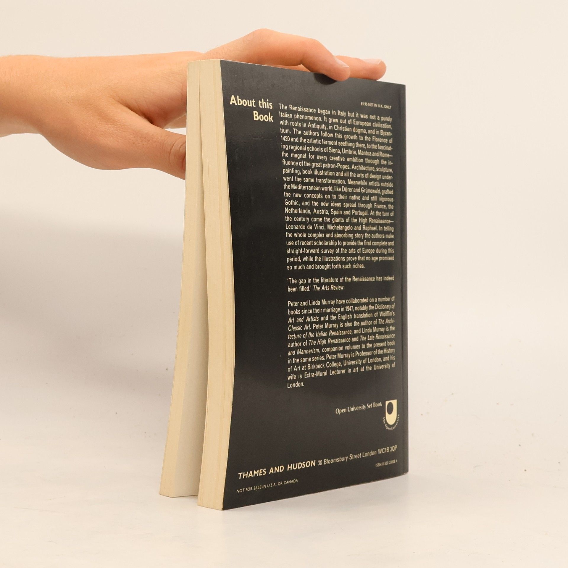 Peter Murray The Art of the Renaissance