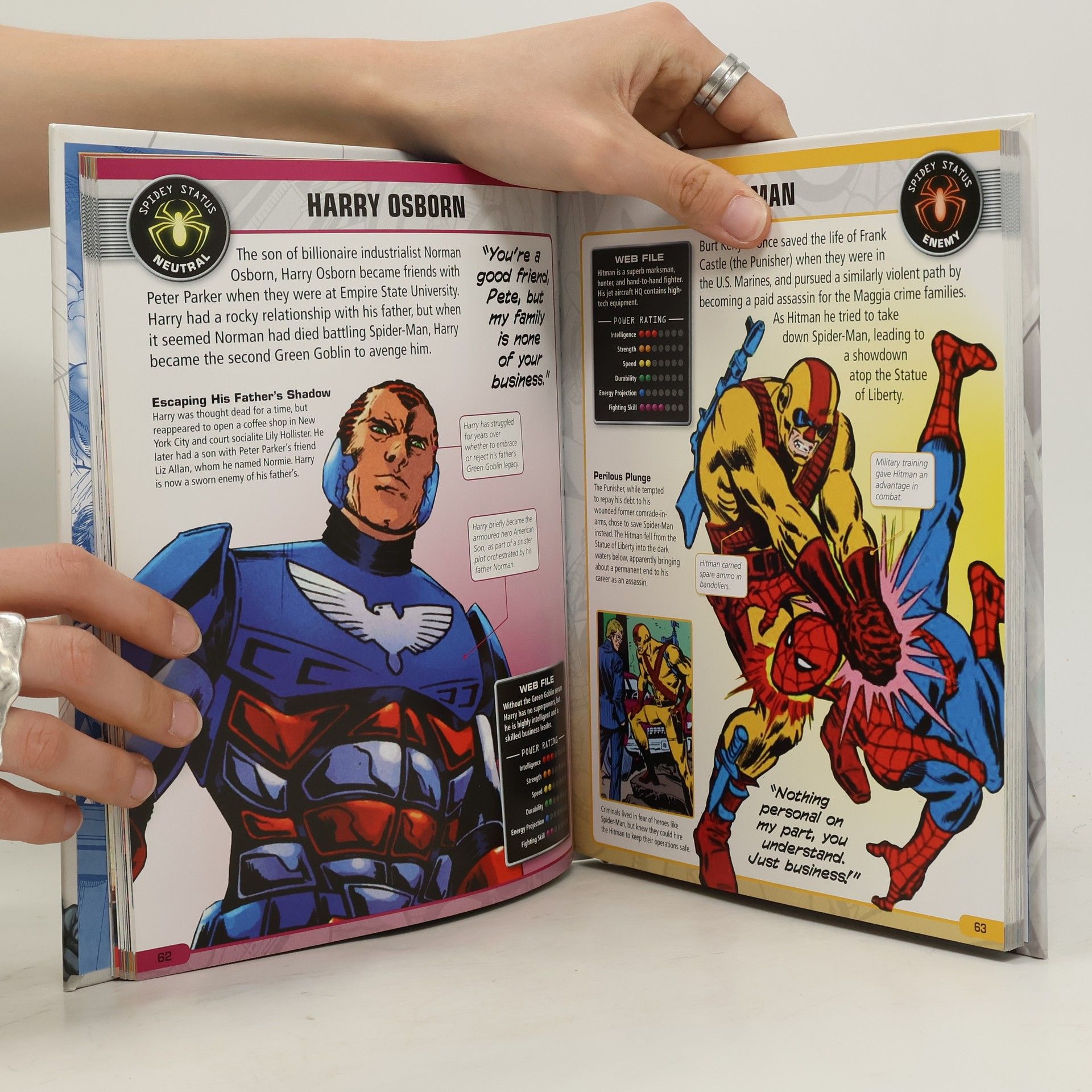 Jason Fry Spider-Man character encyclopedia