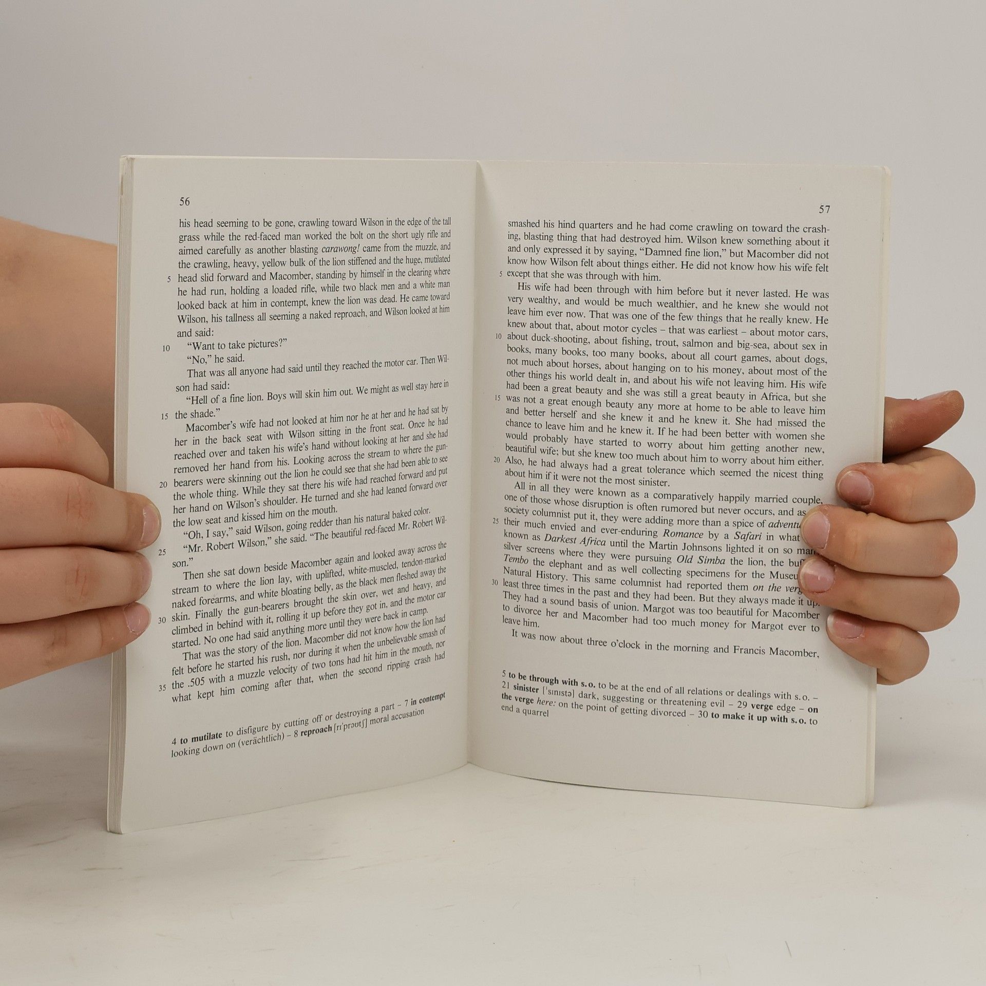 Ernest Hemingway The Short Happy Life of Francis Macomber and Other Stories: Text and Study Aids