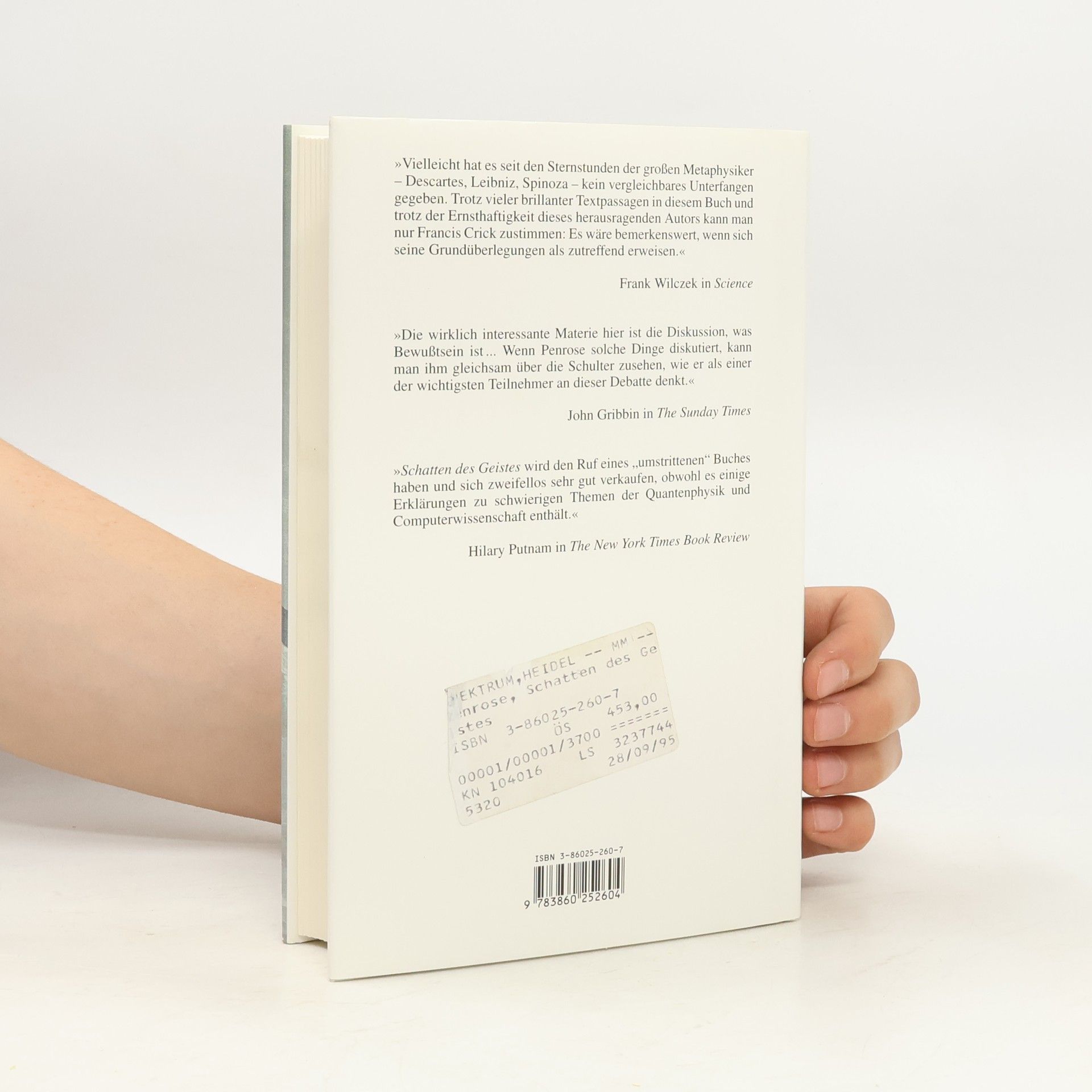 Roger Penrose Schatten des Geistes