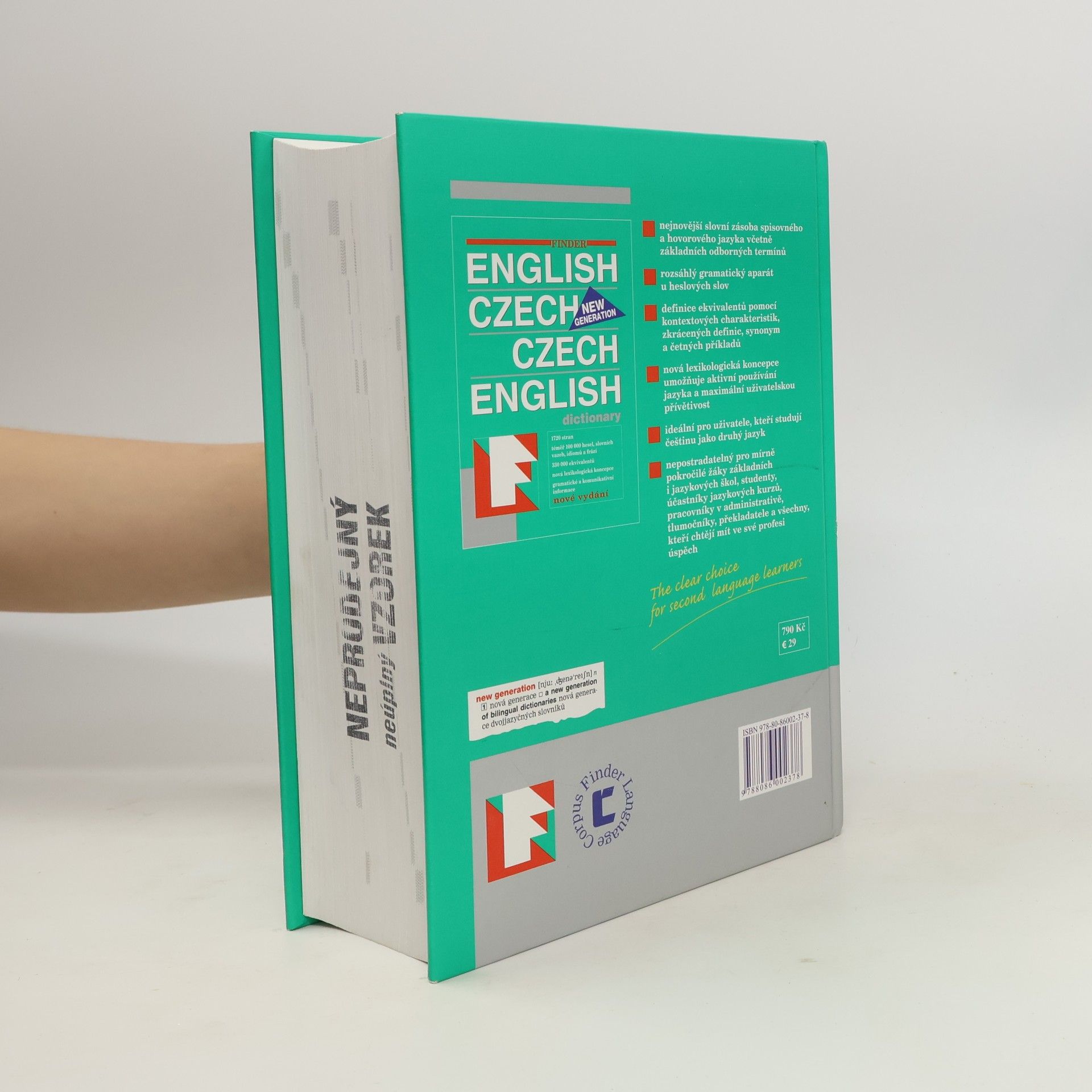Auteurscollectief Finder anglicko-český, česko-anglický slovník
