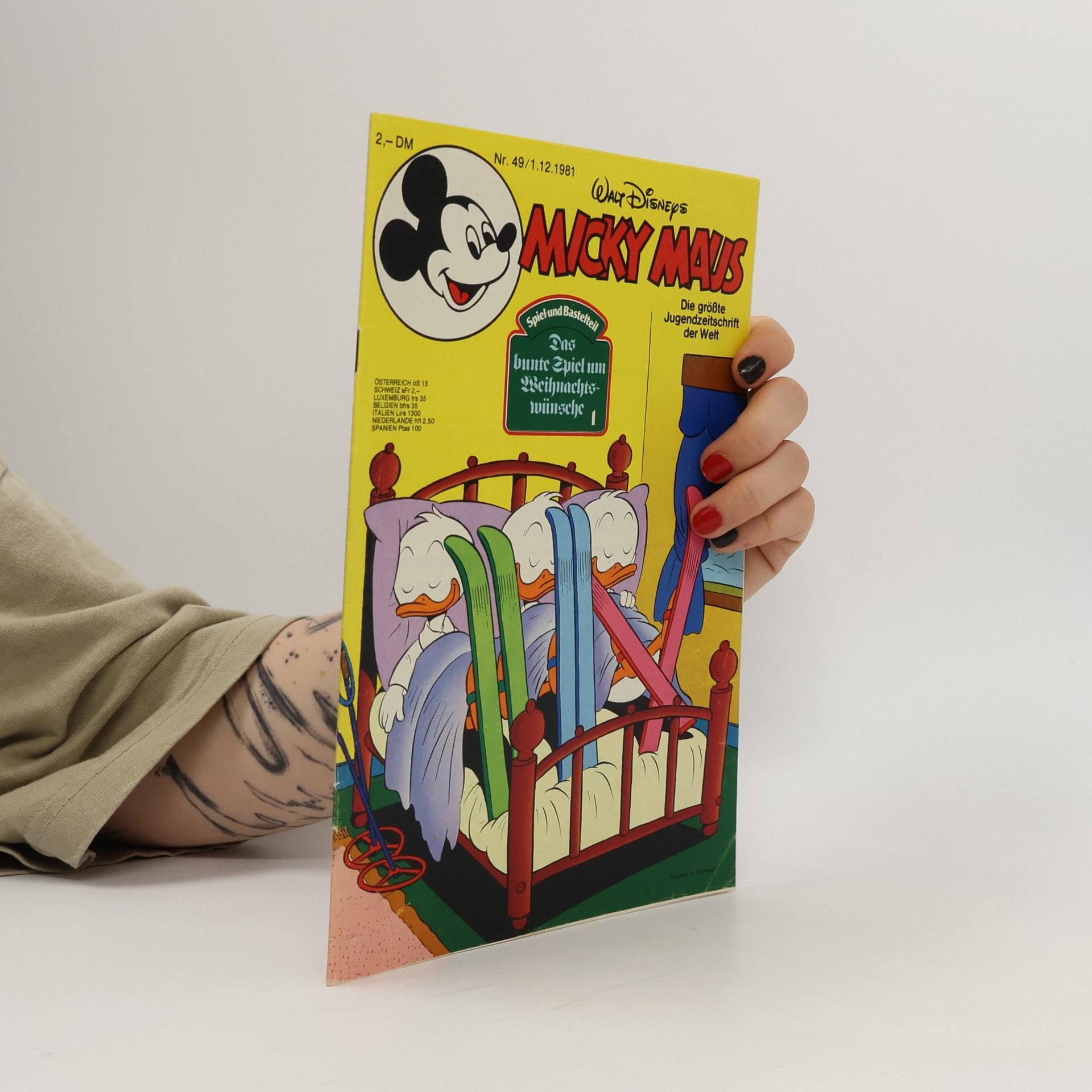 Collectif d'auteurs Micky Maus 49/1981