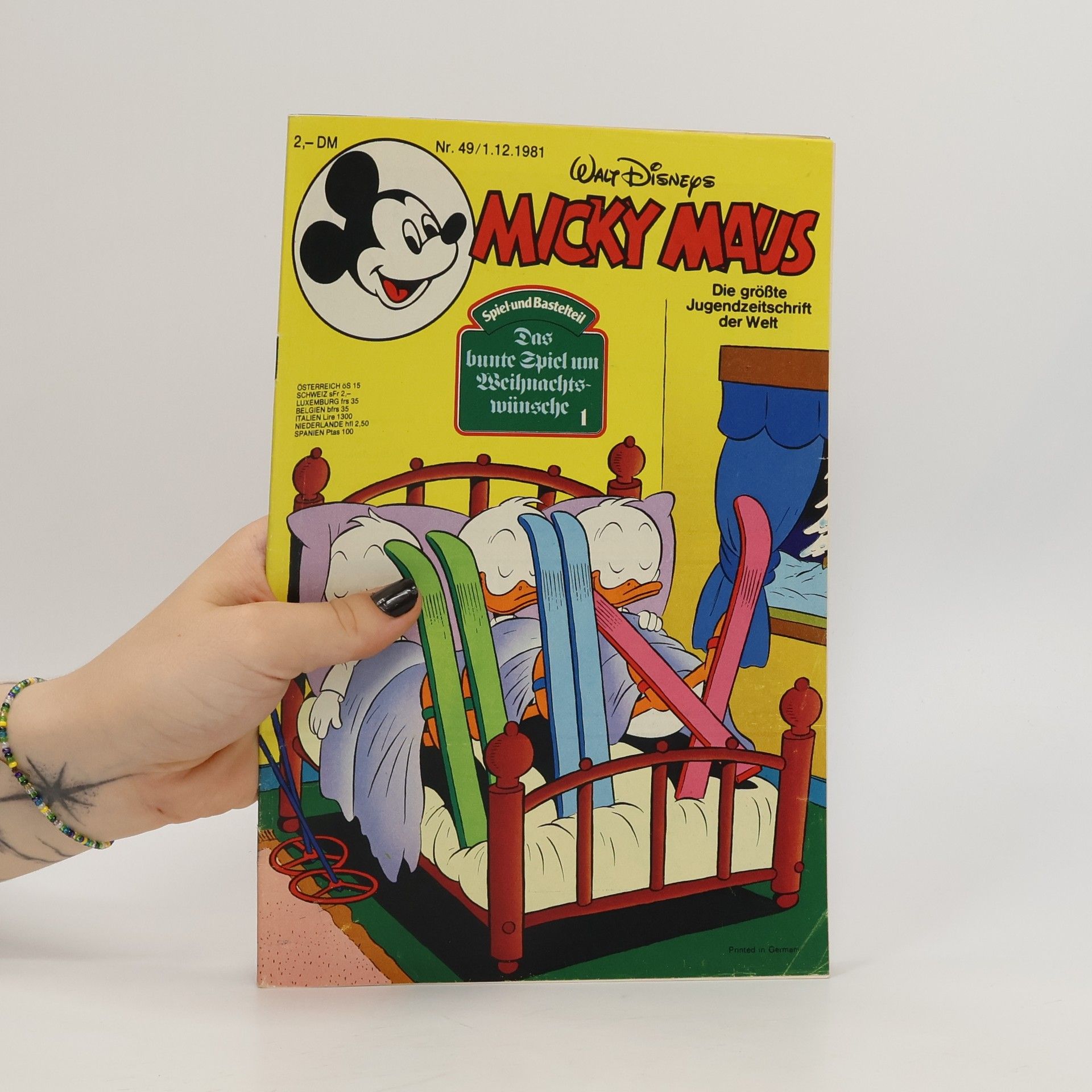 Collectif d'auteurs Micky Maus 49/1981