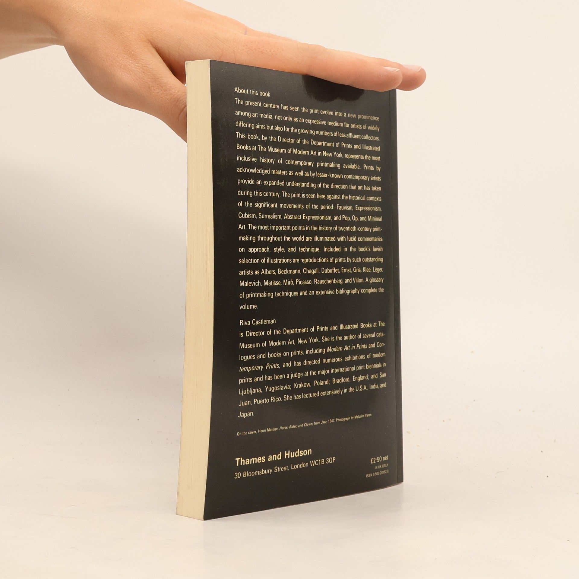 Riva Castleman Prints of the Twentieth Century