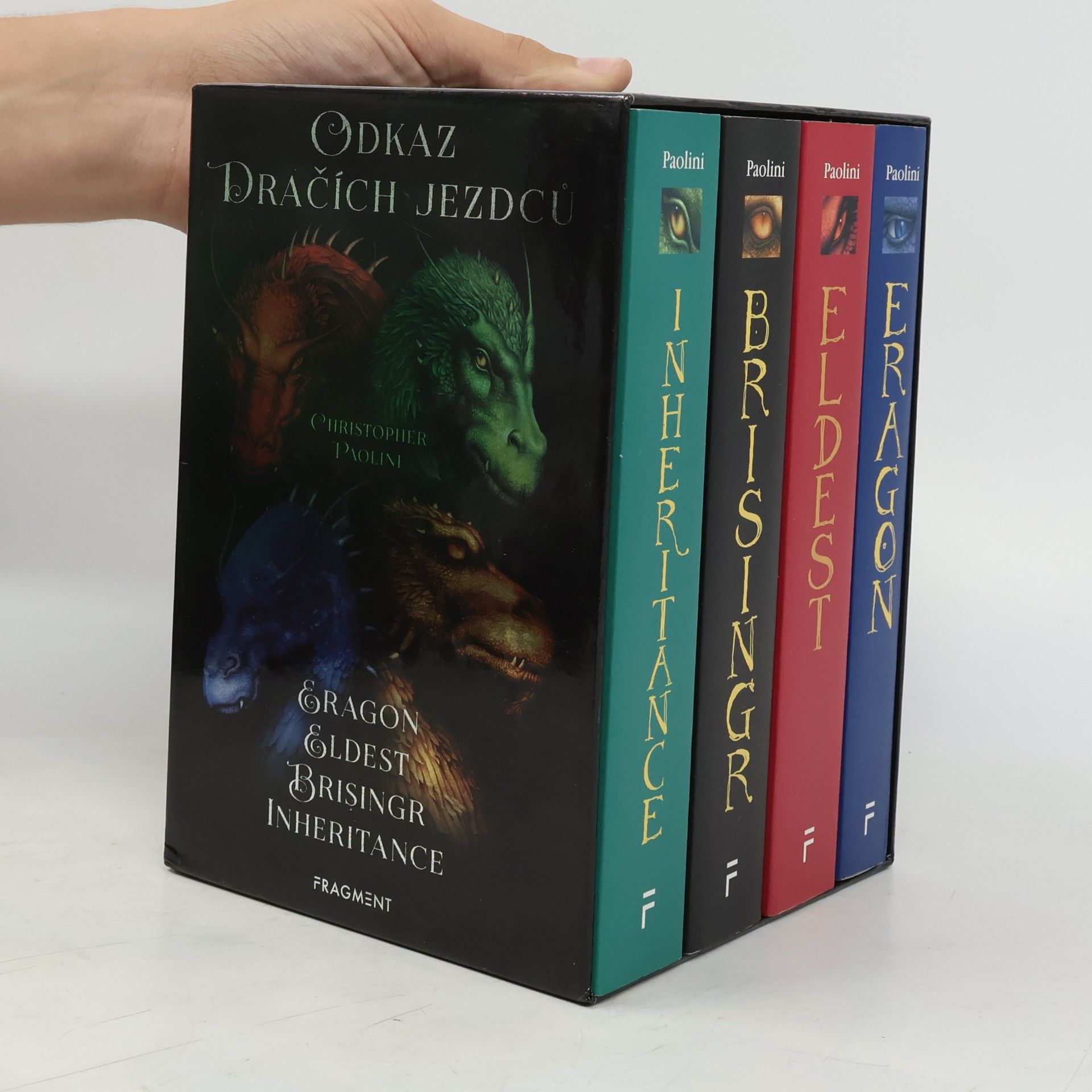Christopher Paolini Odkaz Dračích jezdců 1-4