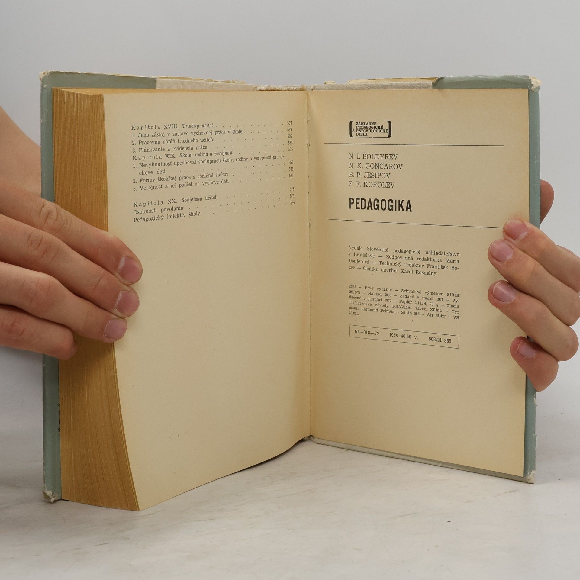 Various authors Pedagogika