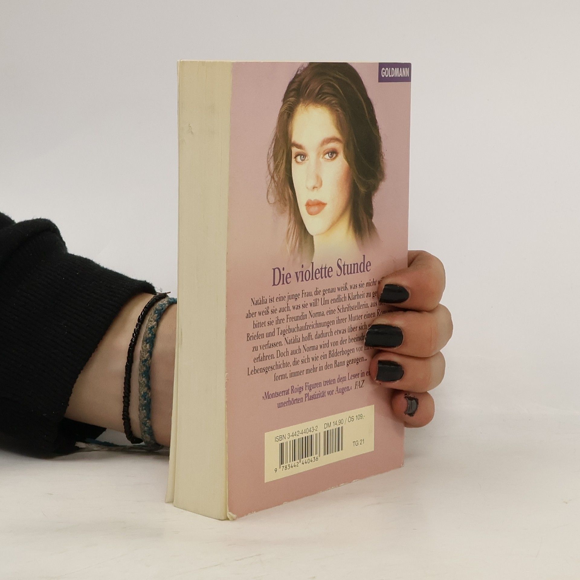 Montserrat Roig i Fransitorra Die violette Stunde.