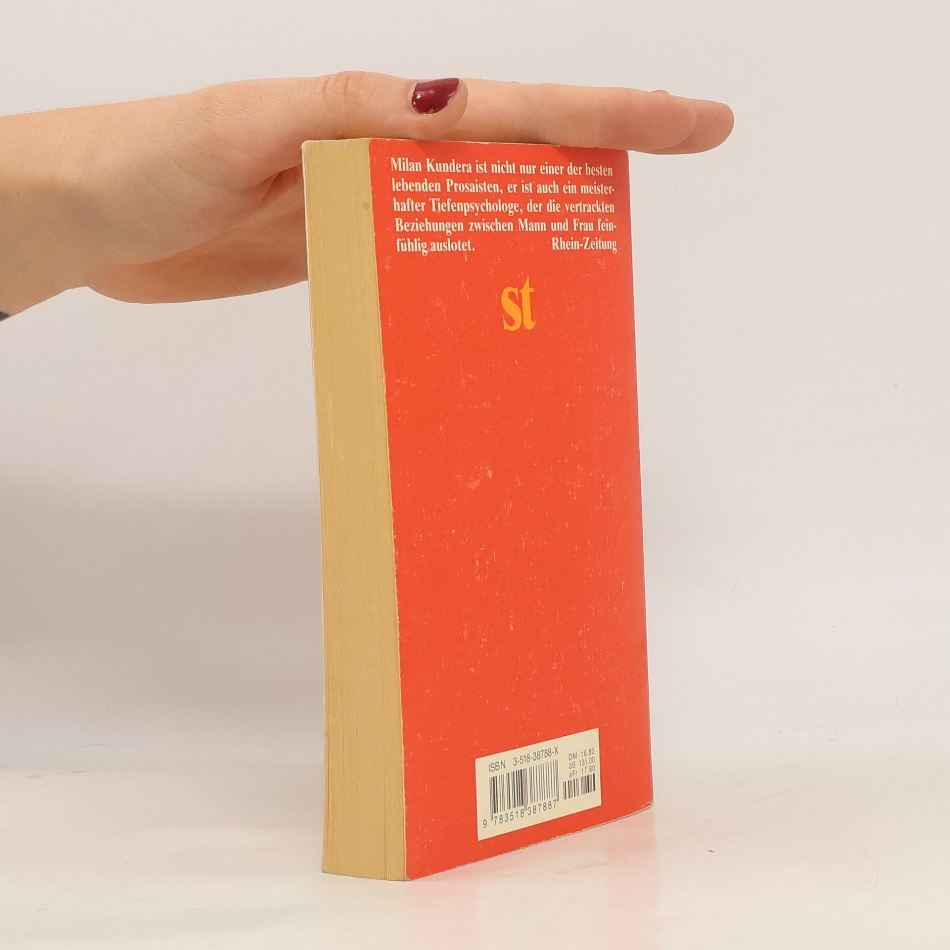 Milan Kundera Das Buch vom Lachen und Vergessen
