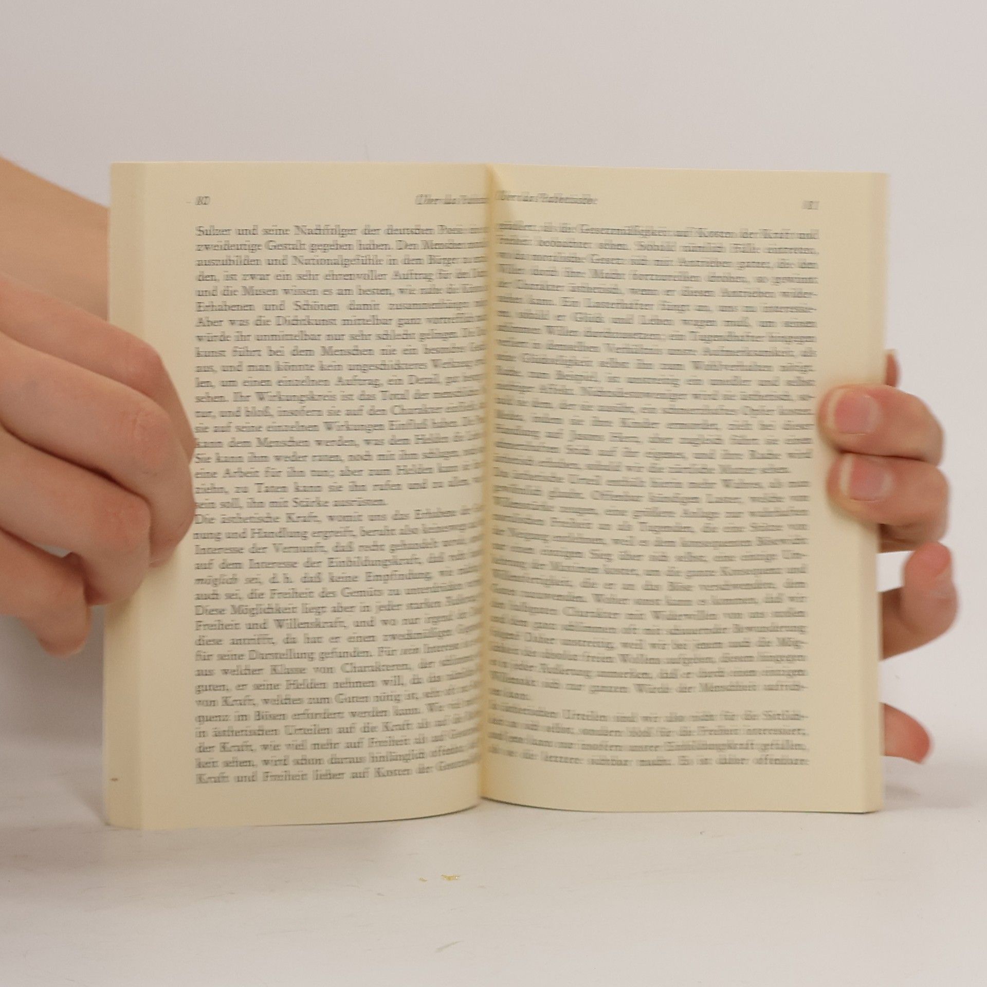 Friedrich Schiller Vom Pathetischen und Erhabenen