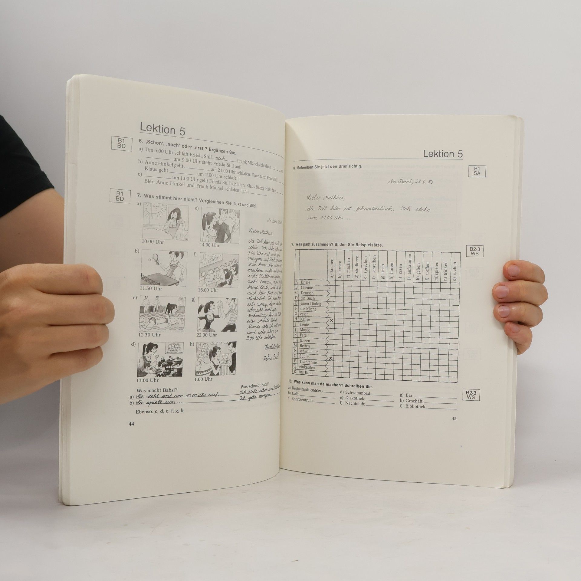 Hartmut Aufderstrasse Themen : Ausgabe in zwei Bänden : Lehrwerk für Deutsch als Fremdsprache. Arbeitsbuch 1