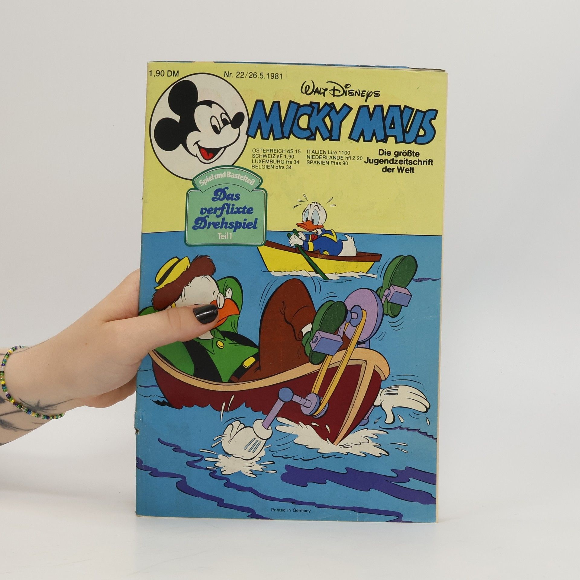 Kolektív autorov Micky Maus 22/1981